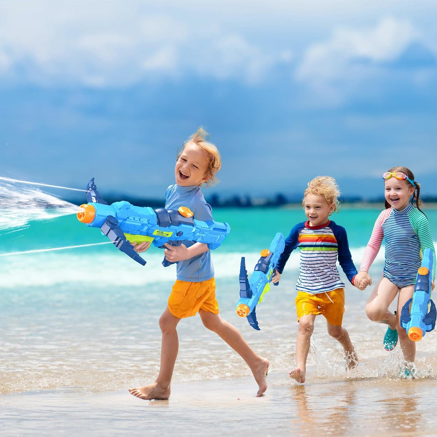 Pistola de Agua Ancesfun 4 PCS Ballesta 750 ml 7,92 m