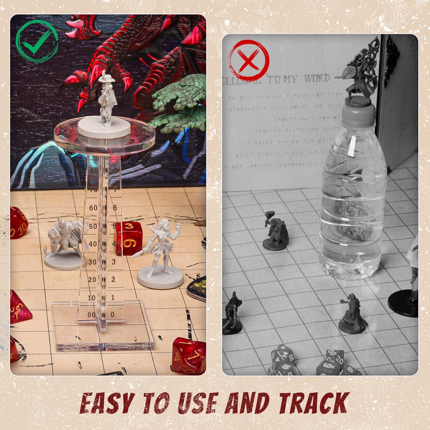 Soporte de Vuelo CZYY para Miniaturas Voladoras - Juego de 2