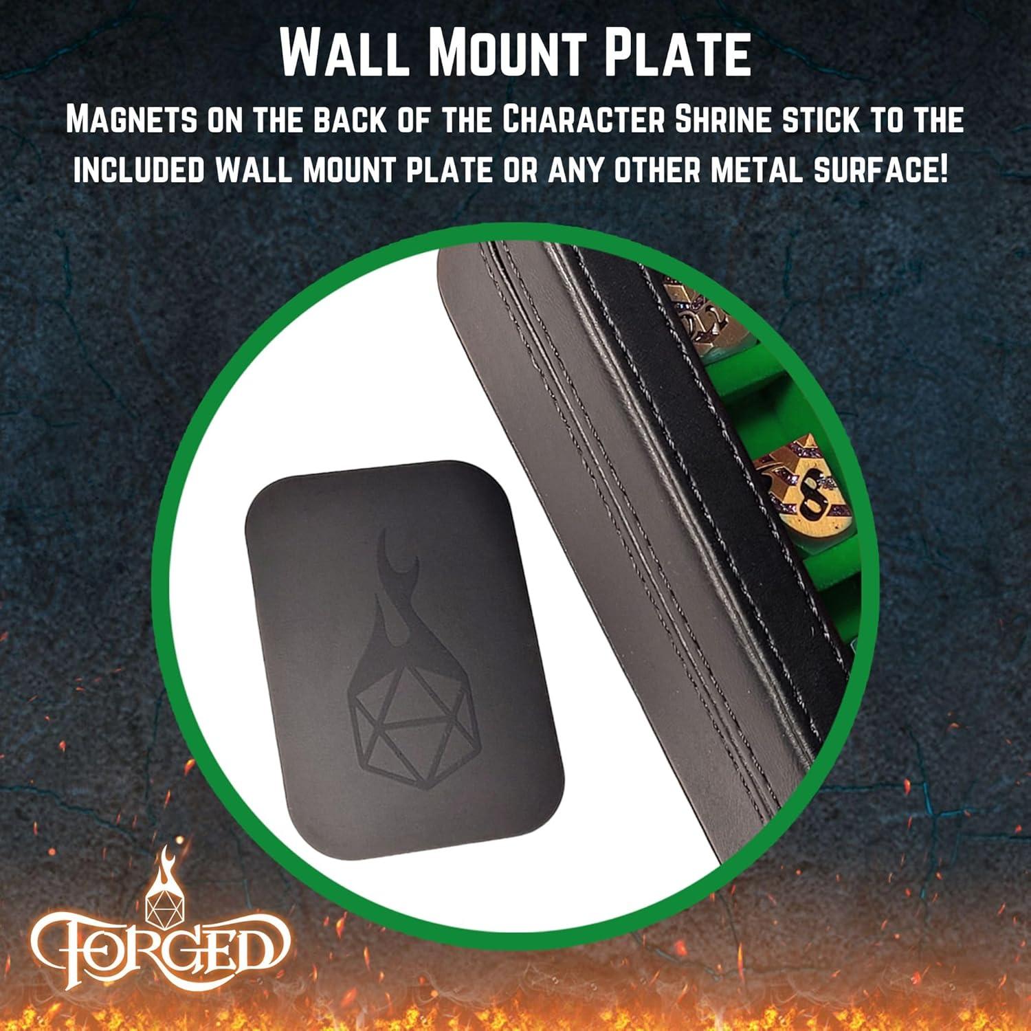 Estuche de Exhibición RPG Forged Dice Co. Verde para Dados