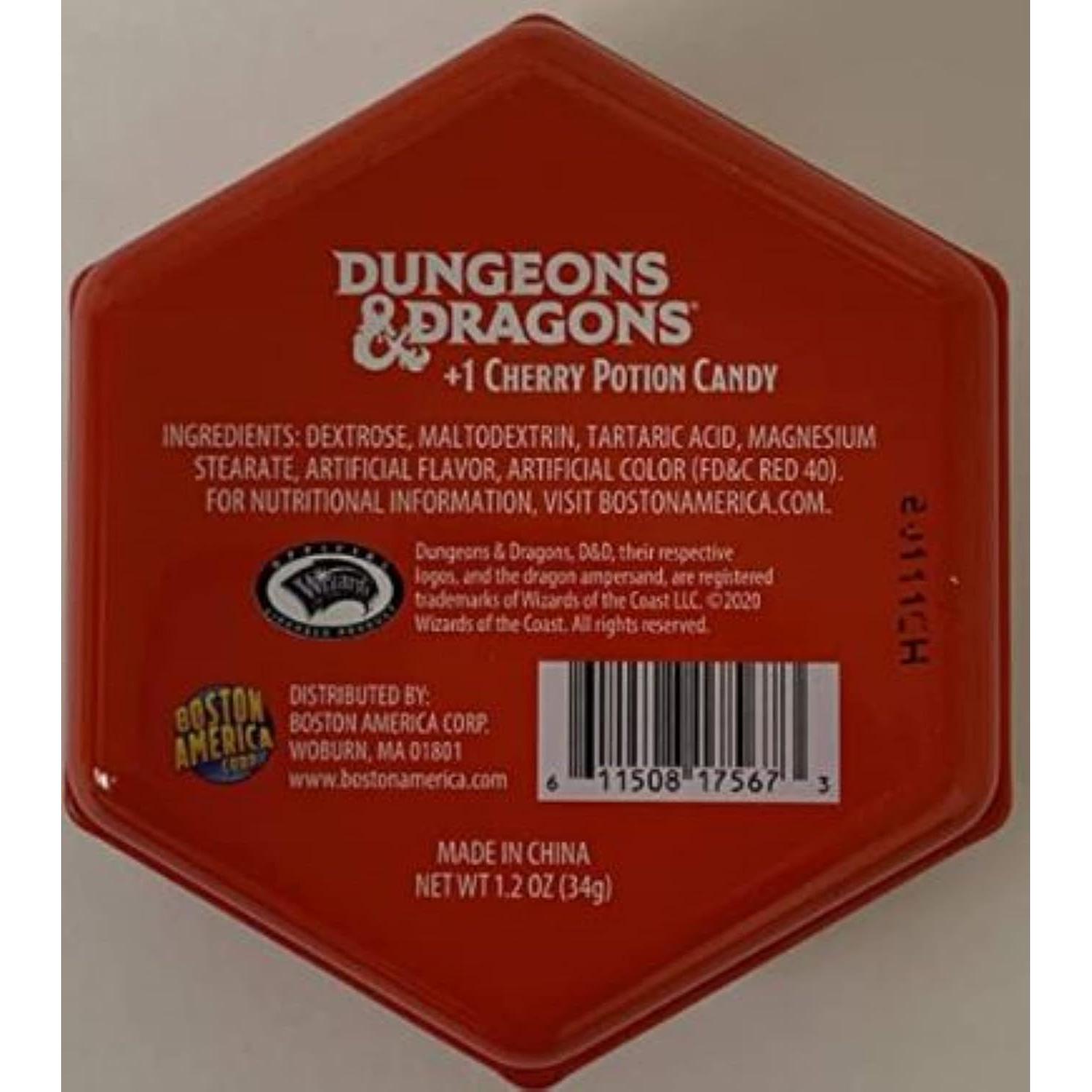 Caramelos D20 Boston America Lata Coleccionable 12 Unidades