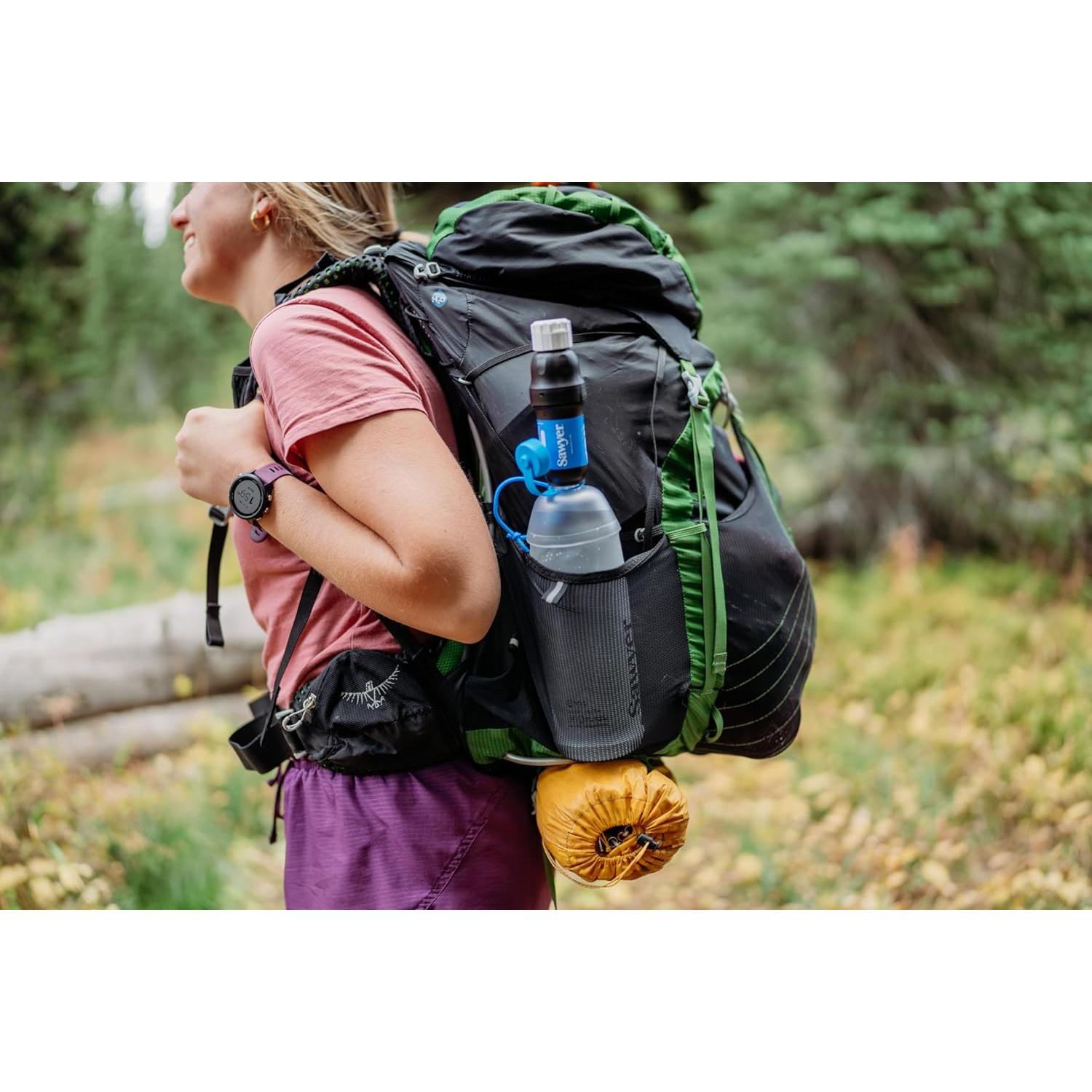 Filtro de Agua Portátil Sawyer Squeeze con Botella 1L