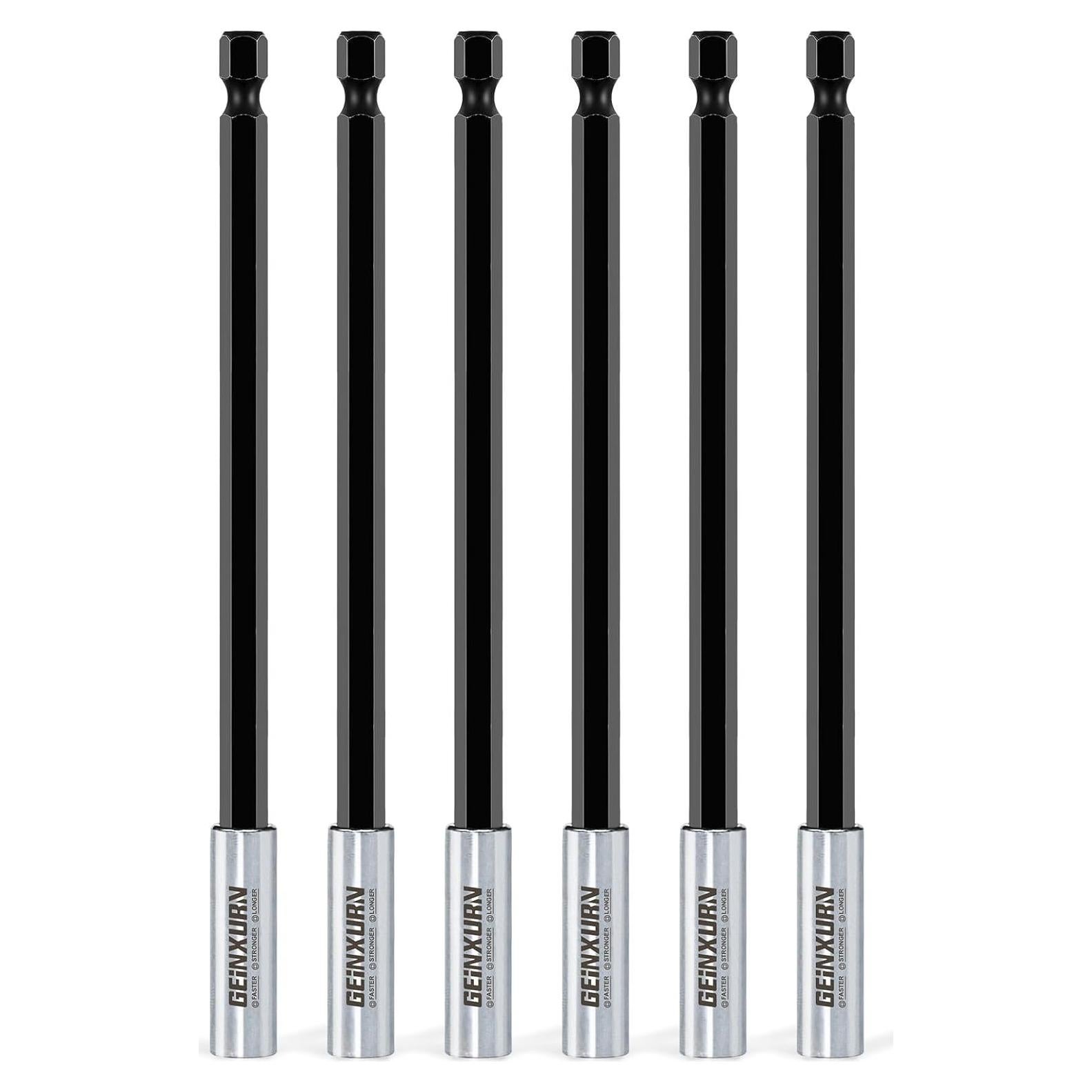 Soportes de Puntas de Destornillador GEINXURN 6 Piezas 150mm