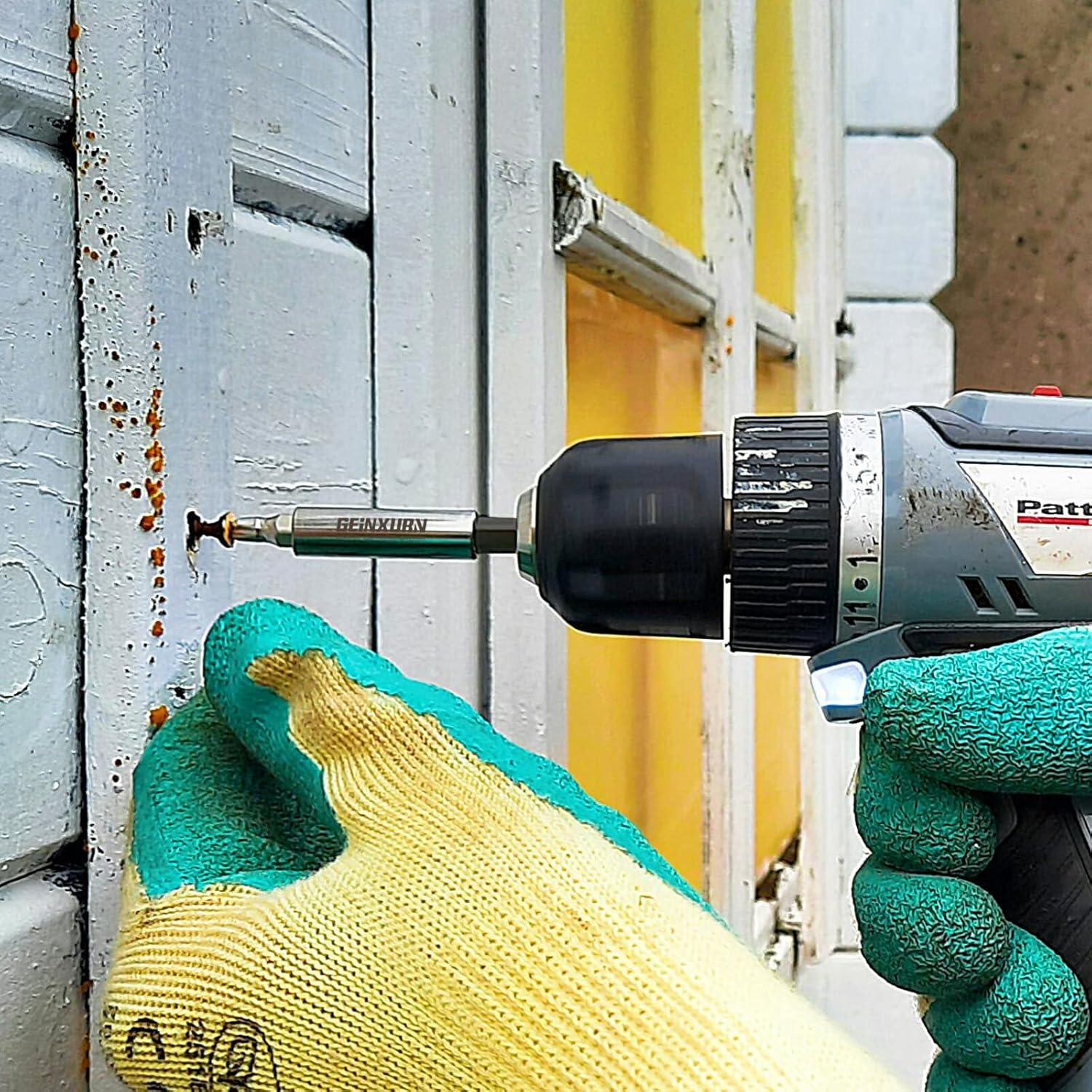 Soportes de Puntas de Destornillador GEINXURN 6 Piezas 150mm