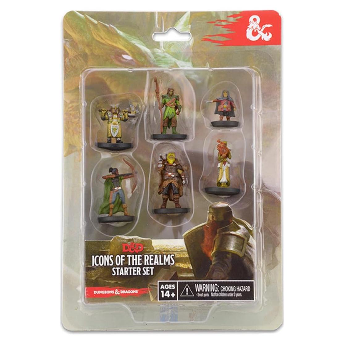 Miniaturas D&D WizKids Set de Inicio 6 Figuras Fantásticas