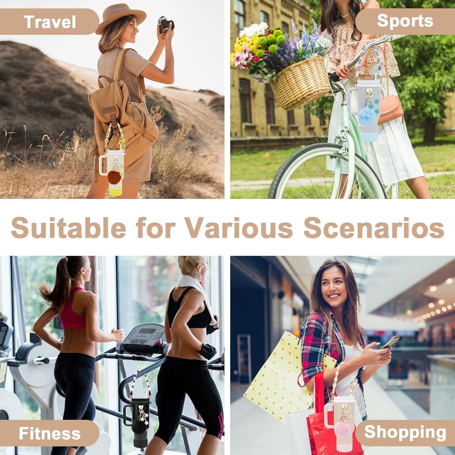 Juego de Accesorios 3tyto para Stanley Cup - Correa, Bota y Cubierta