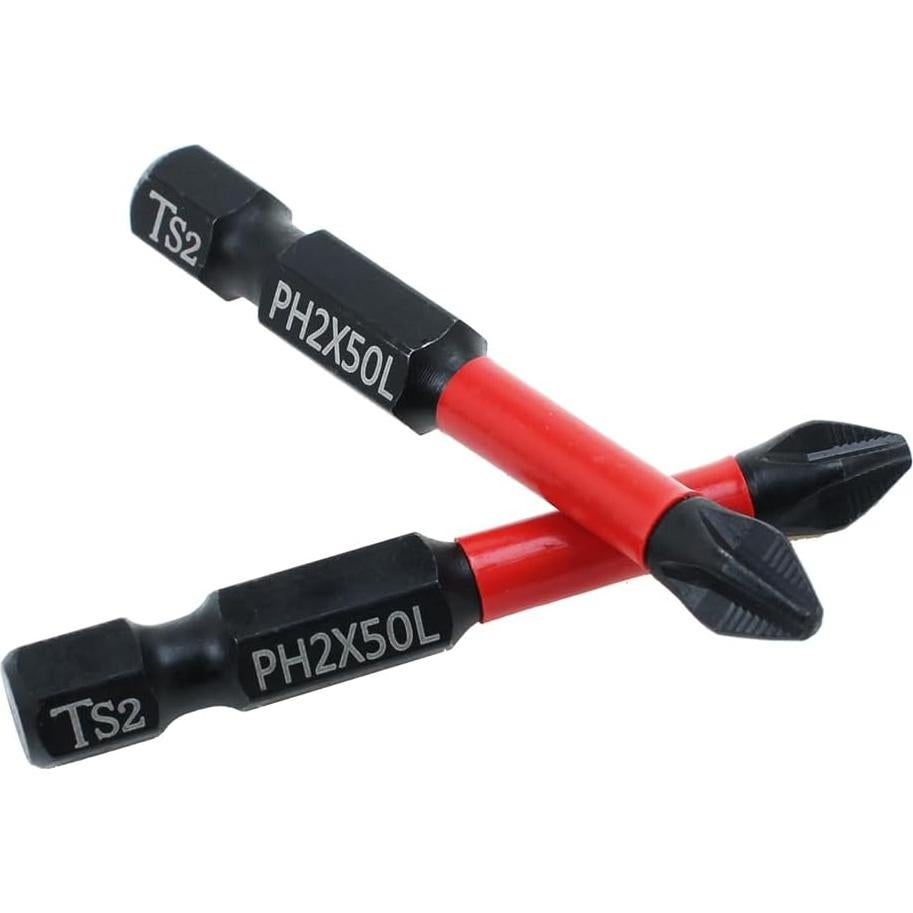 Juego de Puntas de Destornillador Phillips AUTOTOOLHOME 10 Piezas 50mm