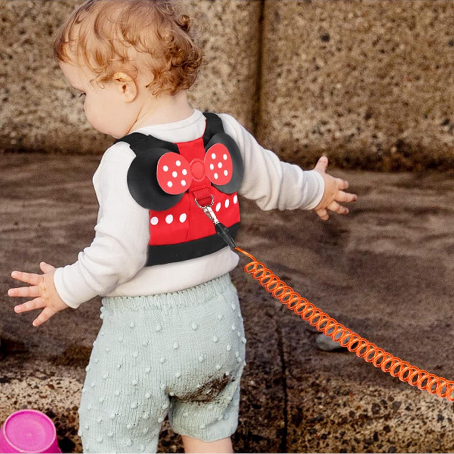 Arnés de Seguridad Accmor para Niños 1-5 Años Rojo