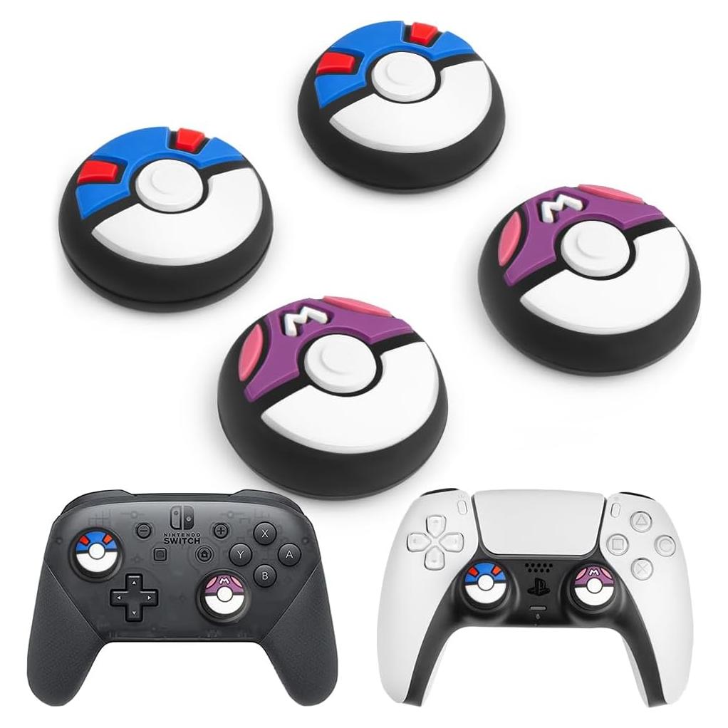 Tapas de agarre para pulgar Gabxy para PS5, PS4 y Xbox