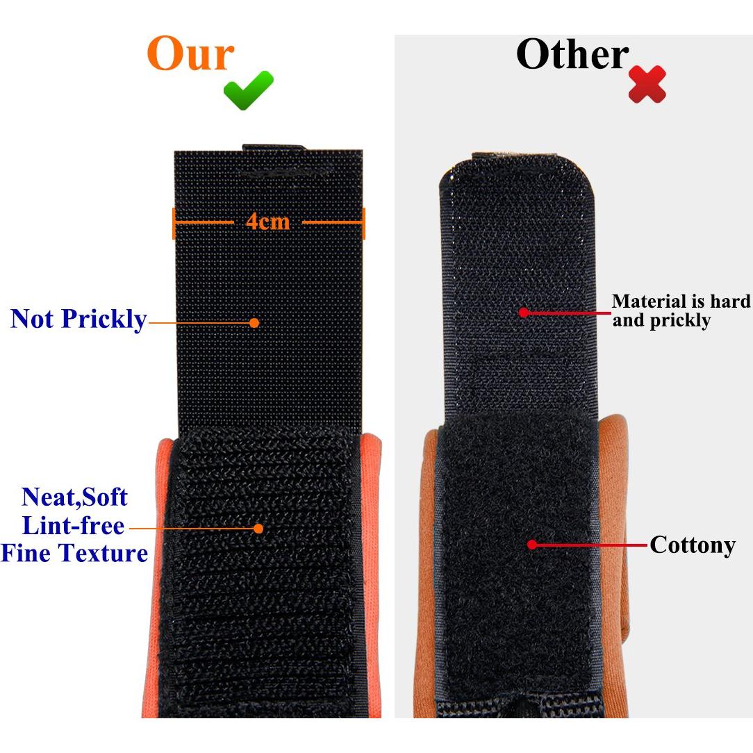 Enlace de Muñeca Antipérdida Blisstime 1.5m Naranja