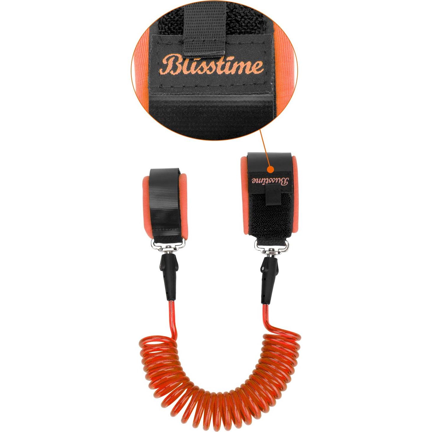 Enlace de Muñeca Antipérdida Blisstime 1.5m Naranja