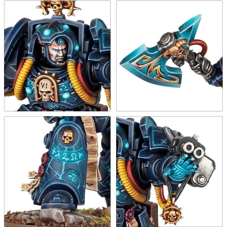 Miniatura Games Workshop Warhammer 40K Bibliotecario Azul