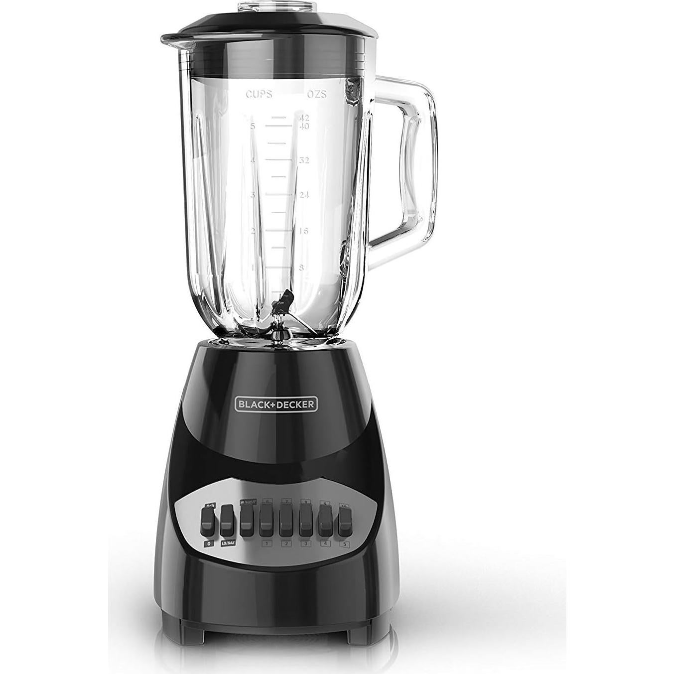 Licuadora BLACK+DECKER 10 Velocidades 1.42L Jarra Vidrio