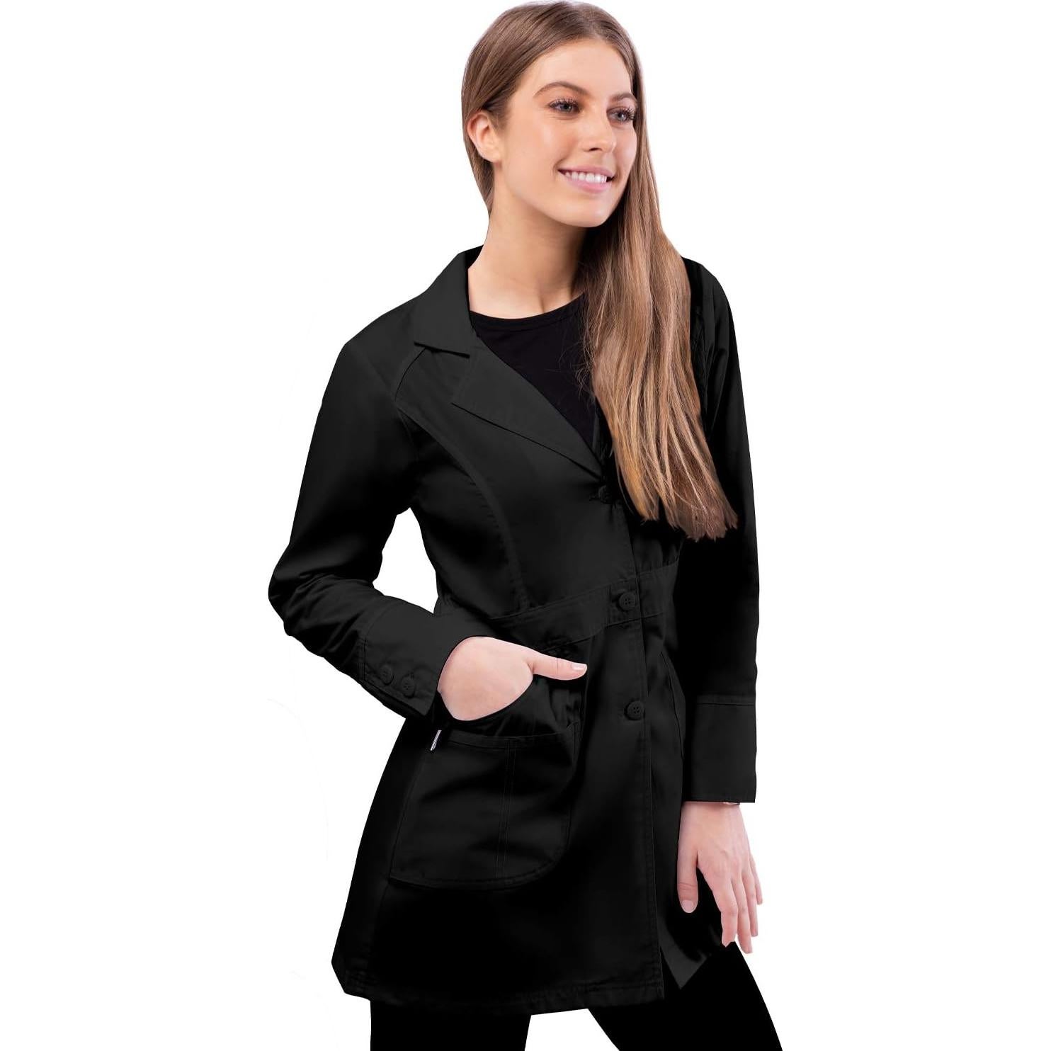 Bata de Laboratorio Adar para Mujeres - 81 cm - 2 Bolsillos