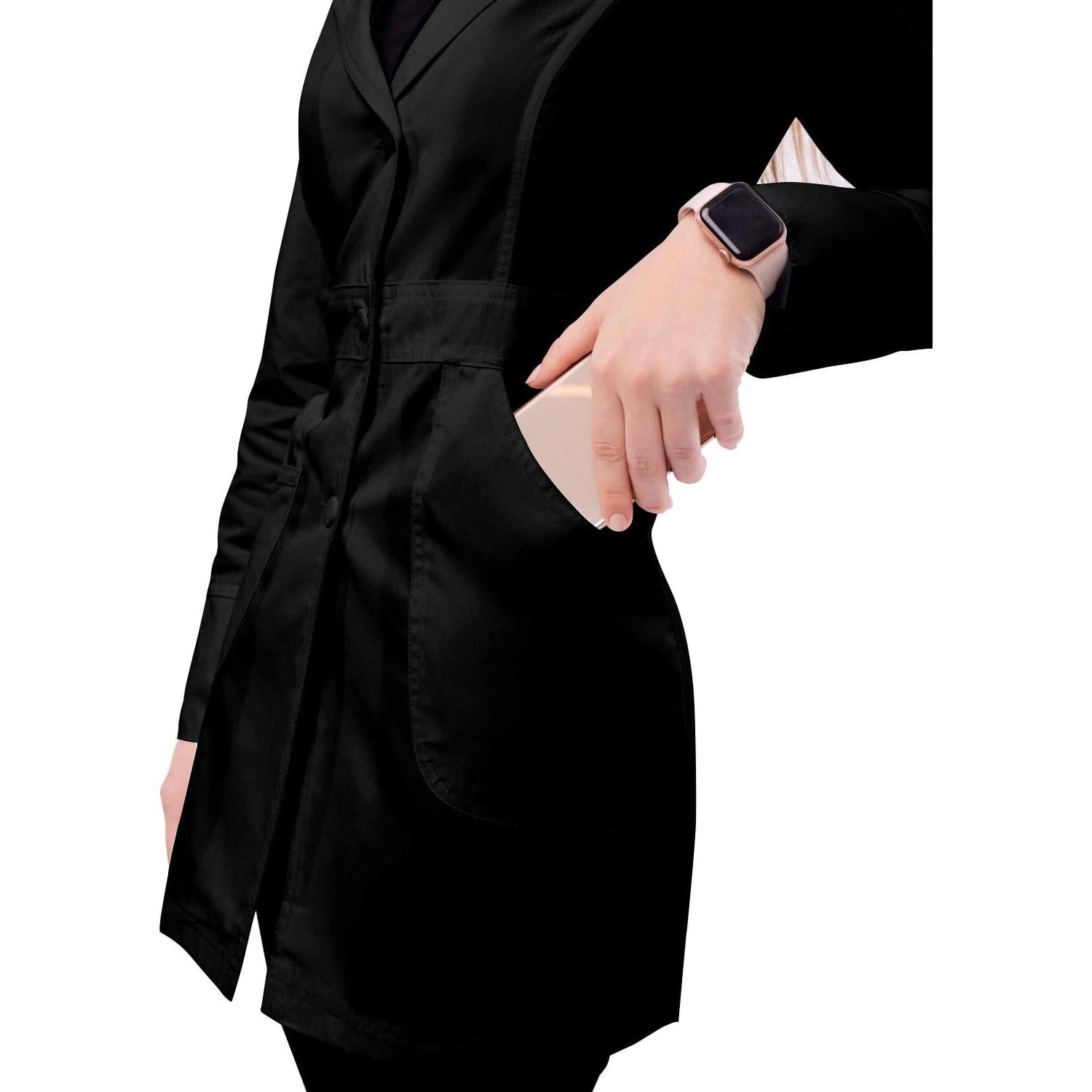 Bata de Laboratorio Adar para Mujeres - 81 cm - 2 Bolsillos