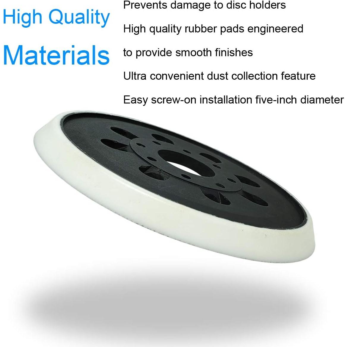 Almohadilla de Lijado 5" Tockrop 8 Agujeros para Bosch