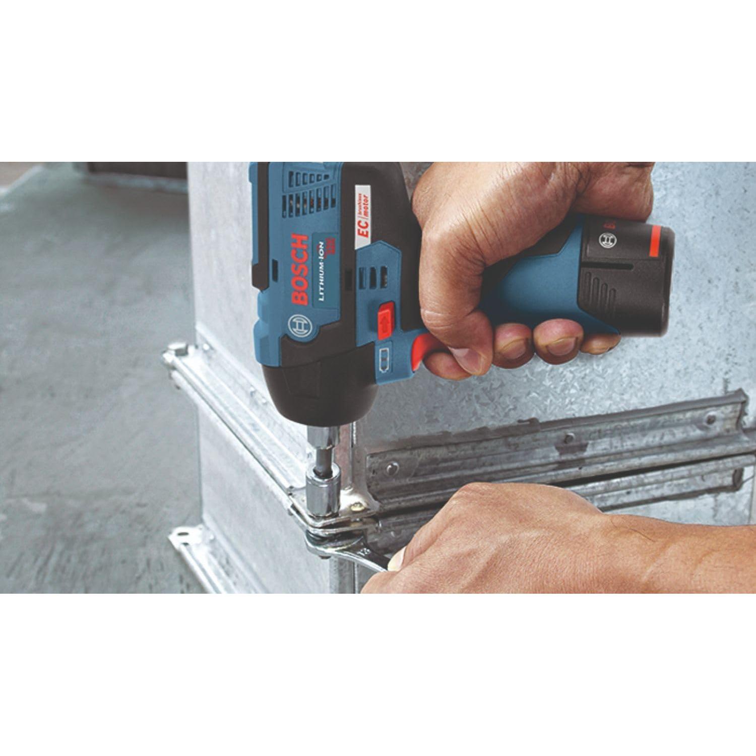 Llave de Impacto Inalámbrica Bosch PS82-02 12V Max 85 Nm