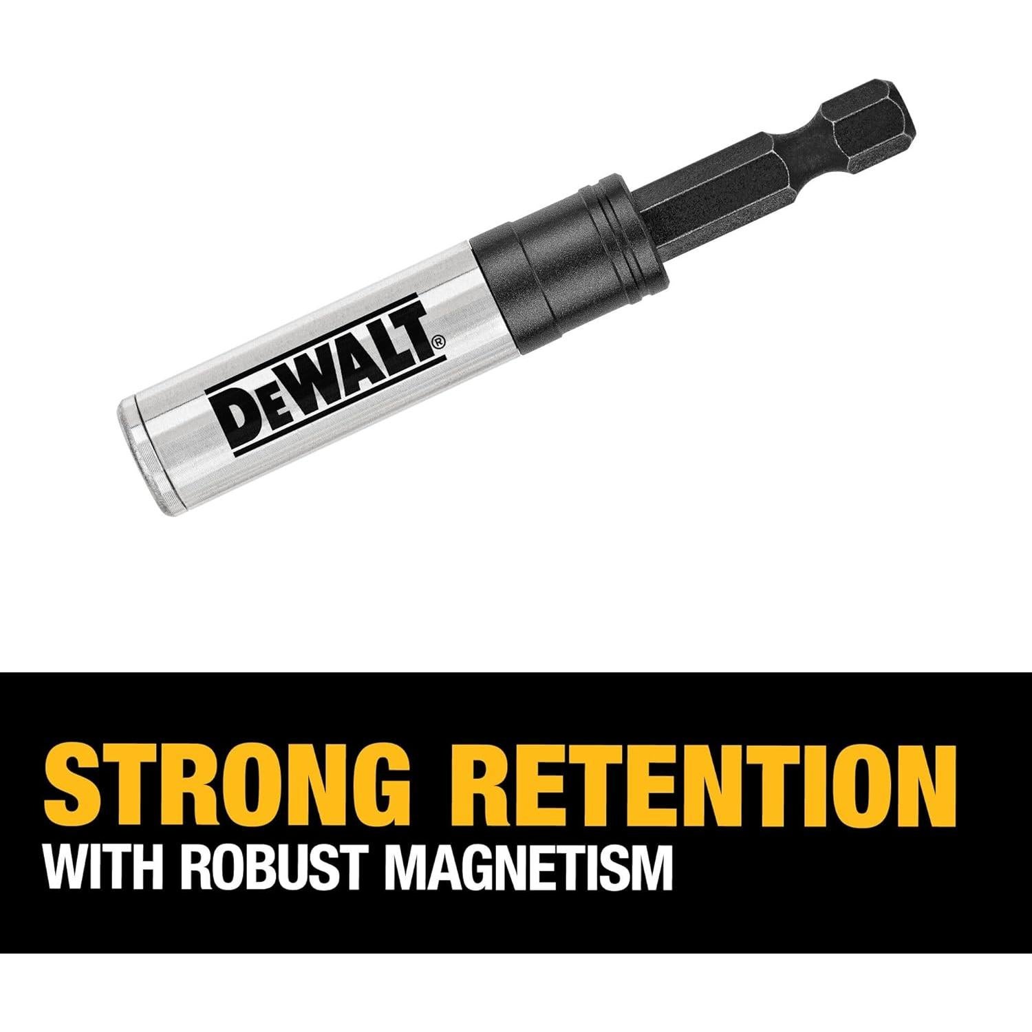 DEWALT Bit Holder, 3-in-1, Impact Ready (DWA3HLDFT)