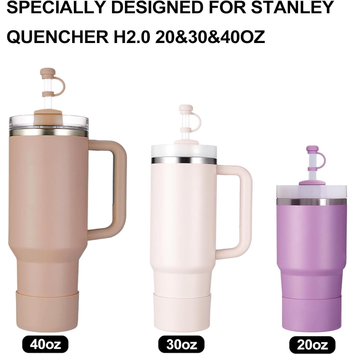 Juego de 8 Accesorios para Taza Stanley H2.0 - Almendra Rosa