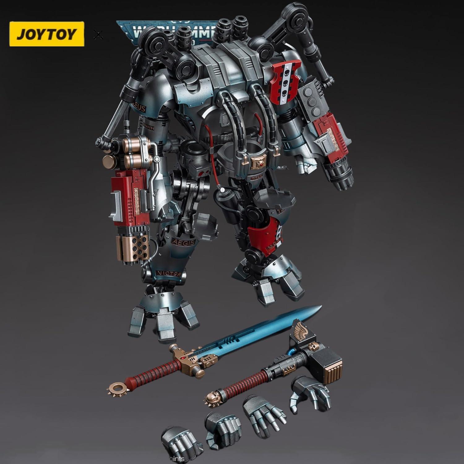 Figura de Acción JOYTOY 1/18 Mech Strife Caballeros Grises