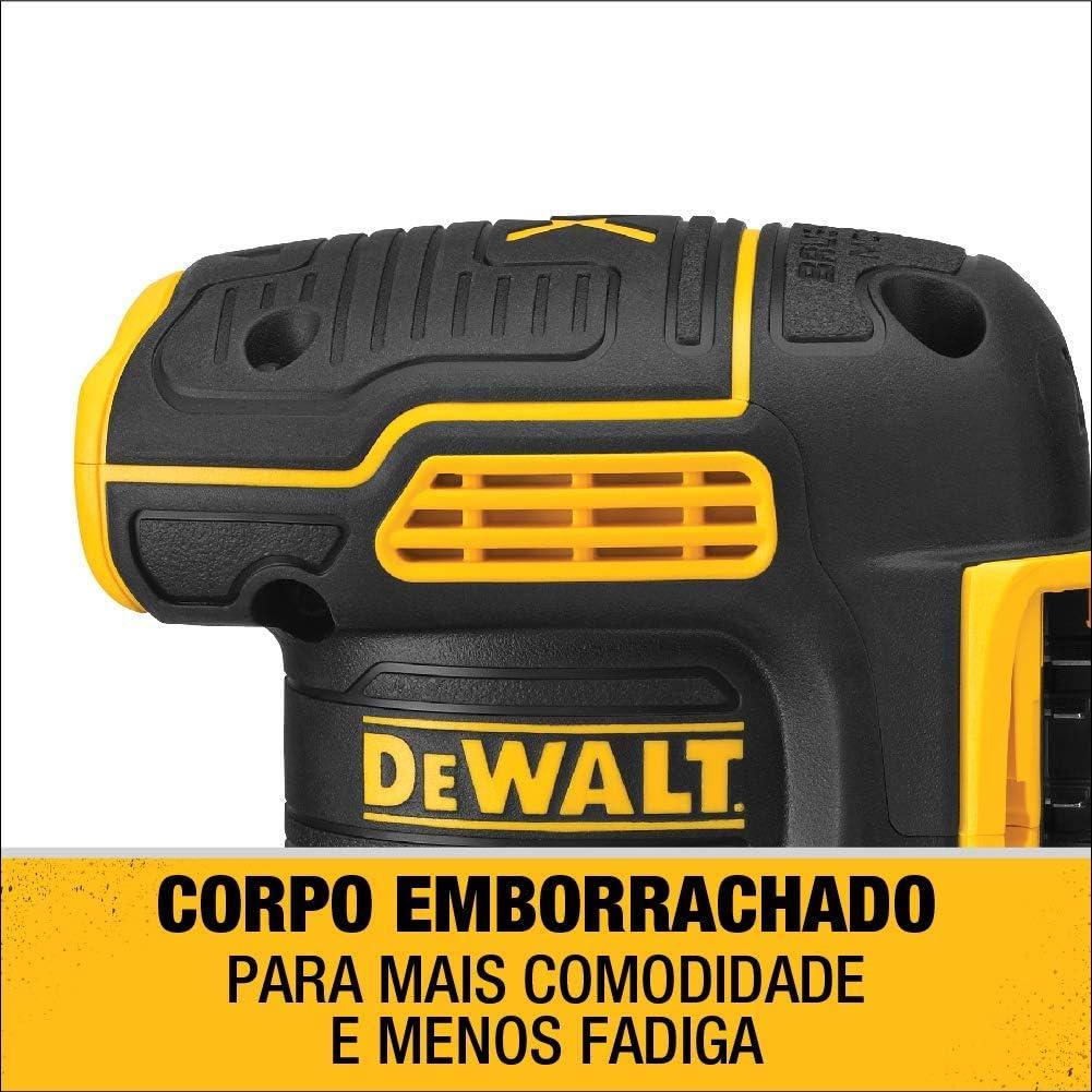 Lijadora Orbital DEWALT 20V MAX con Batería y Cargador