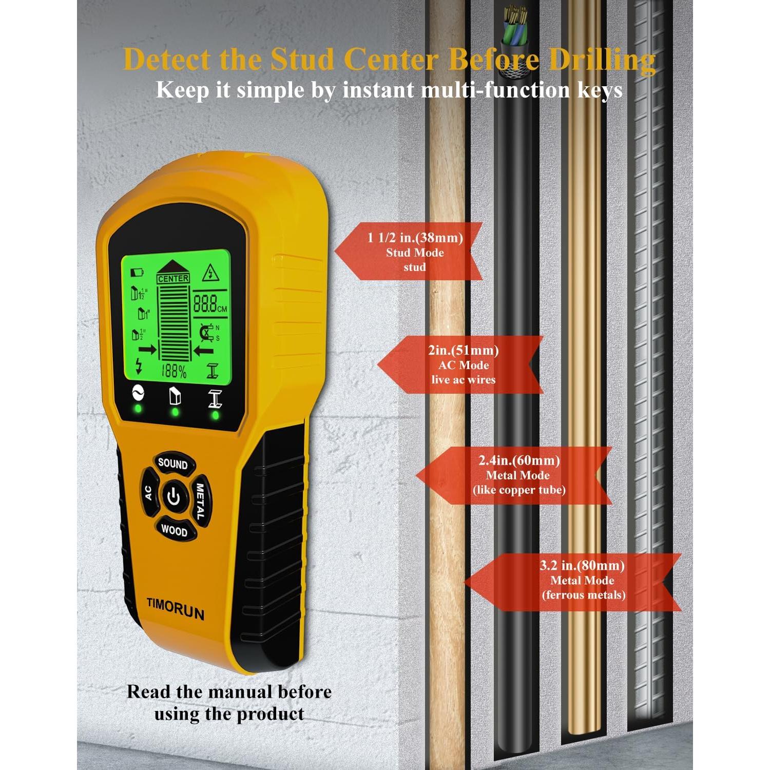 Buscador de Estudio TIMORUN TH610 - Escáner Digital 6-en-1