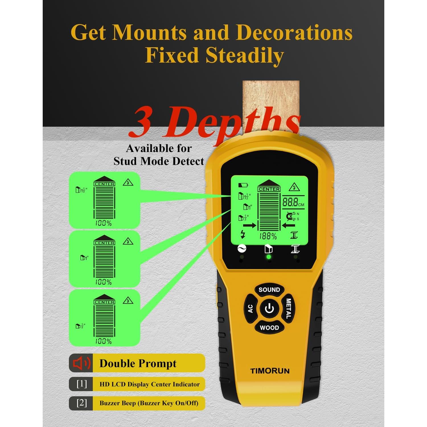 Buscador de Estudio TIMORUN TH610 - Escáner Digital 6-en-1