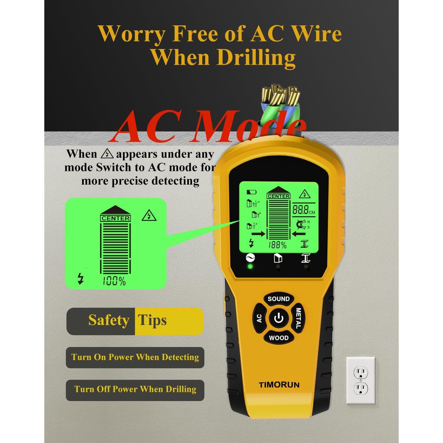 Buscador de Estudio TIMORUN TH610 - Escáner Digital 6-en-1