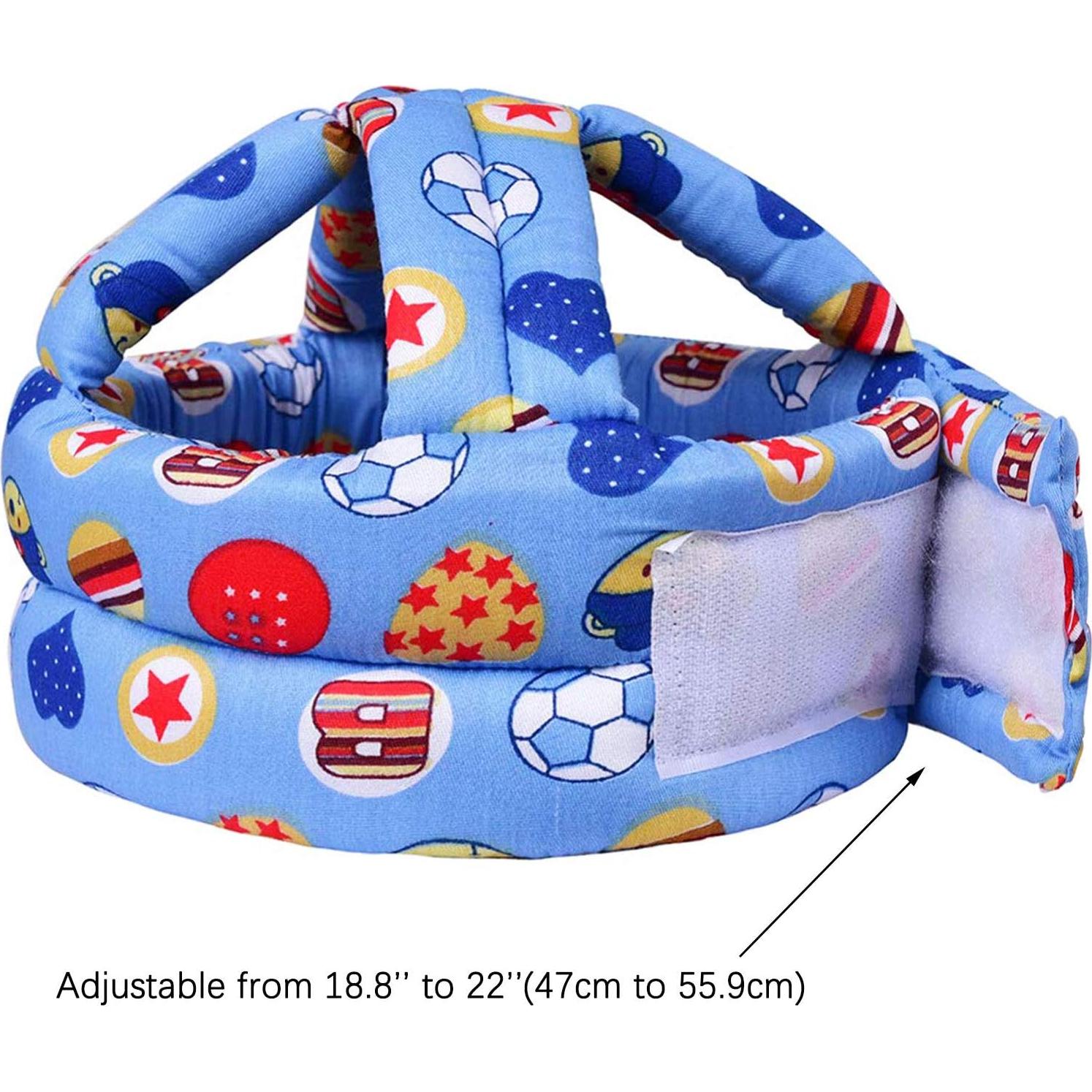 Casco Protector para Bebé Hilihali Estilo Bola Azul