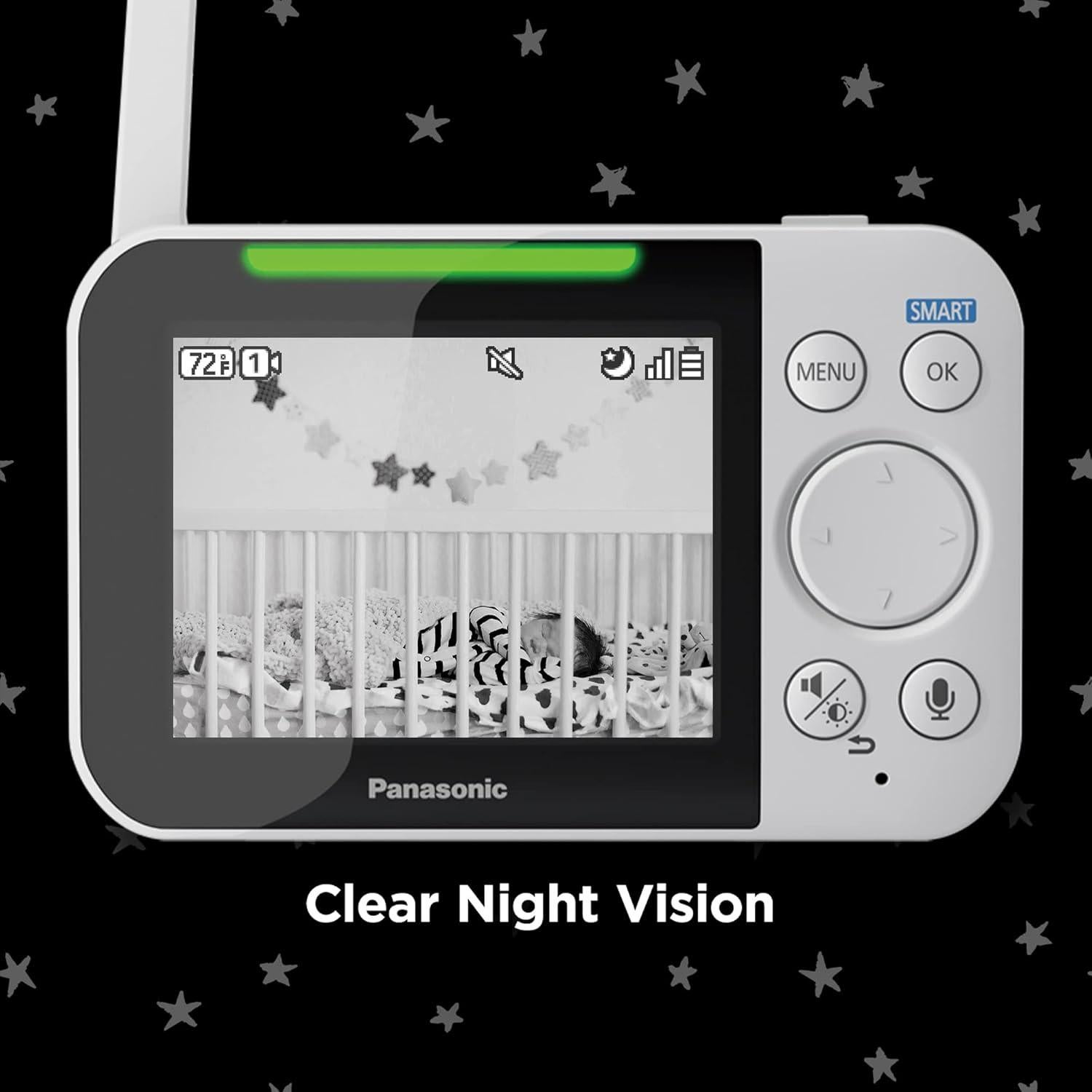 Monitor para Bebés Panasonic KX-HN4001W con Cámara 3.5"