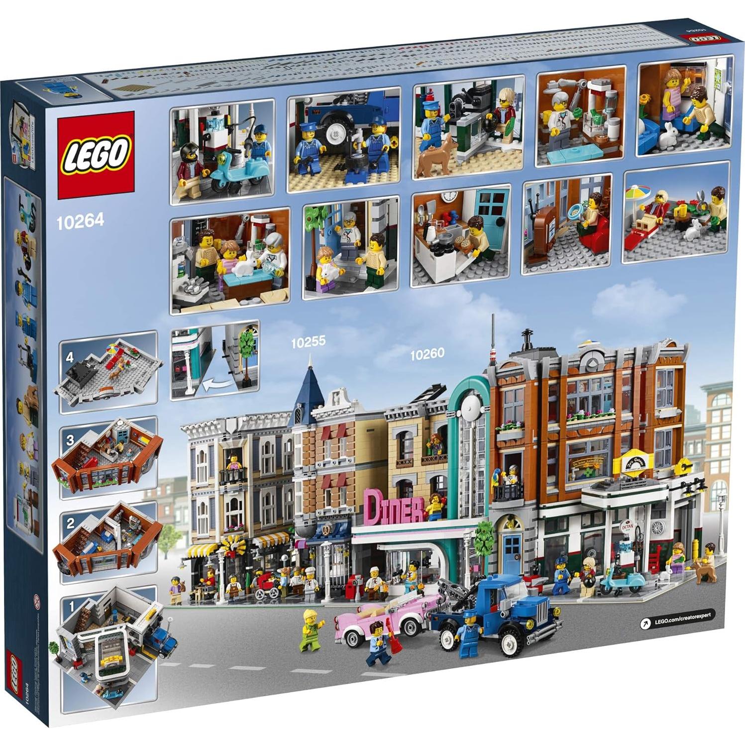 LEGO Creator Expert Garaje Esquina 10264 2569 Piezas