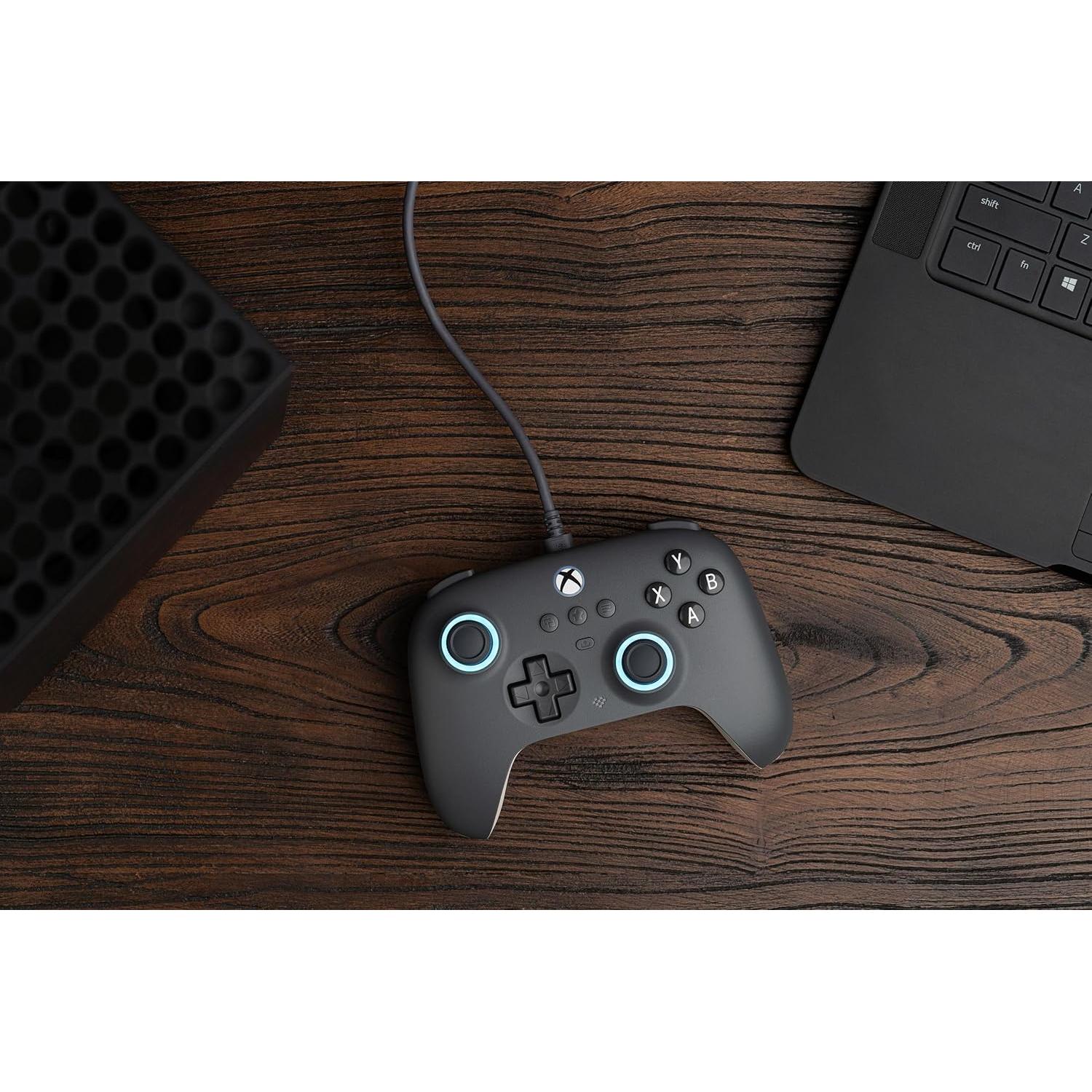 Controlador con cable 8Bitdo Ultimate C para Xbox - Gris oscuro