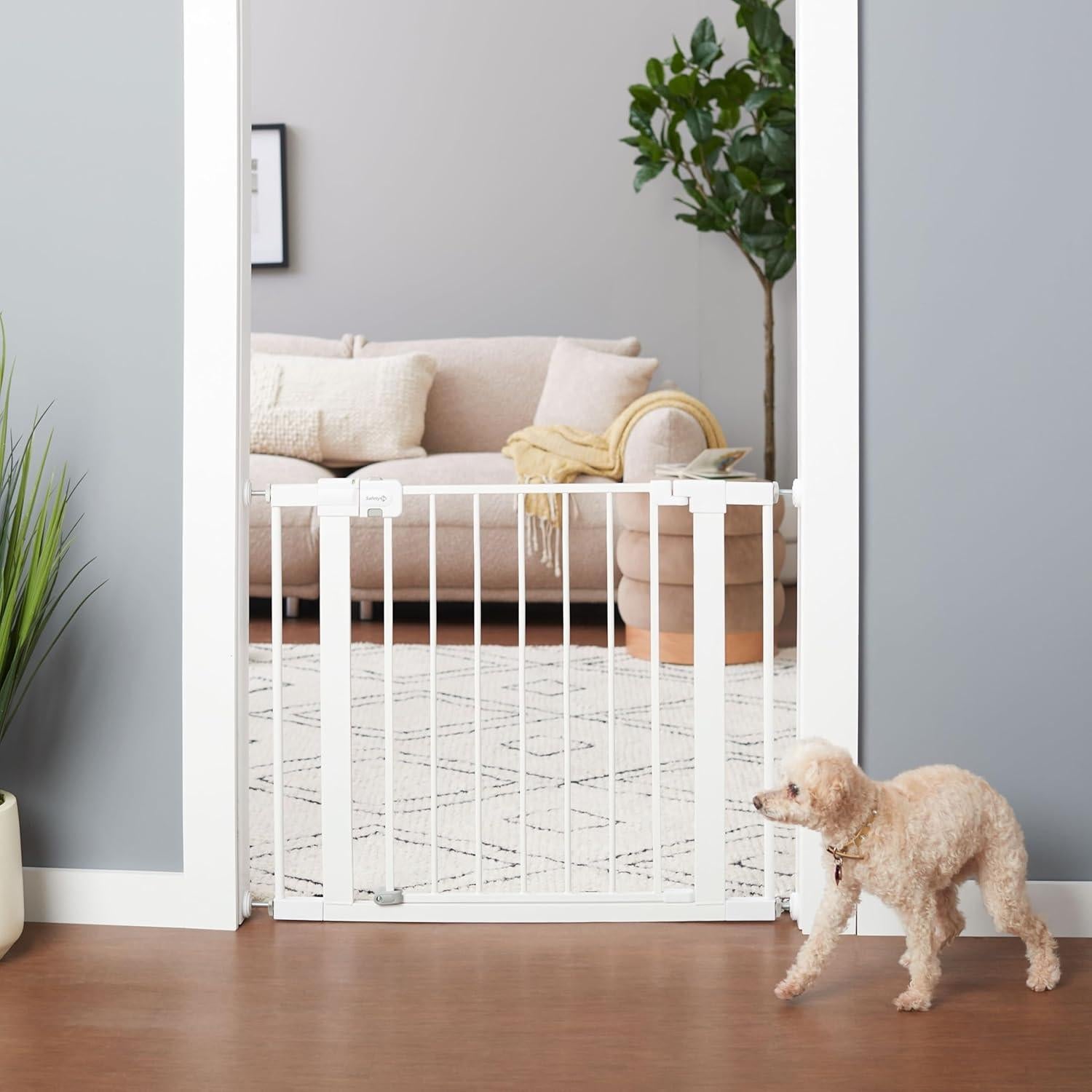 Puerta para Bebés Safety 1st Ajustable 29-38 cm Blanca