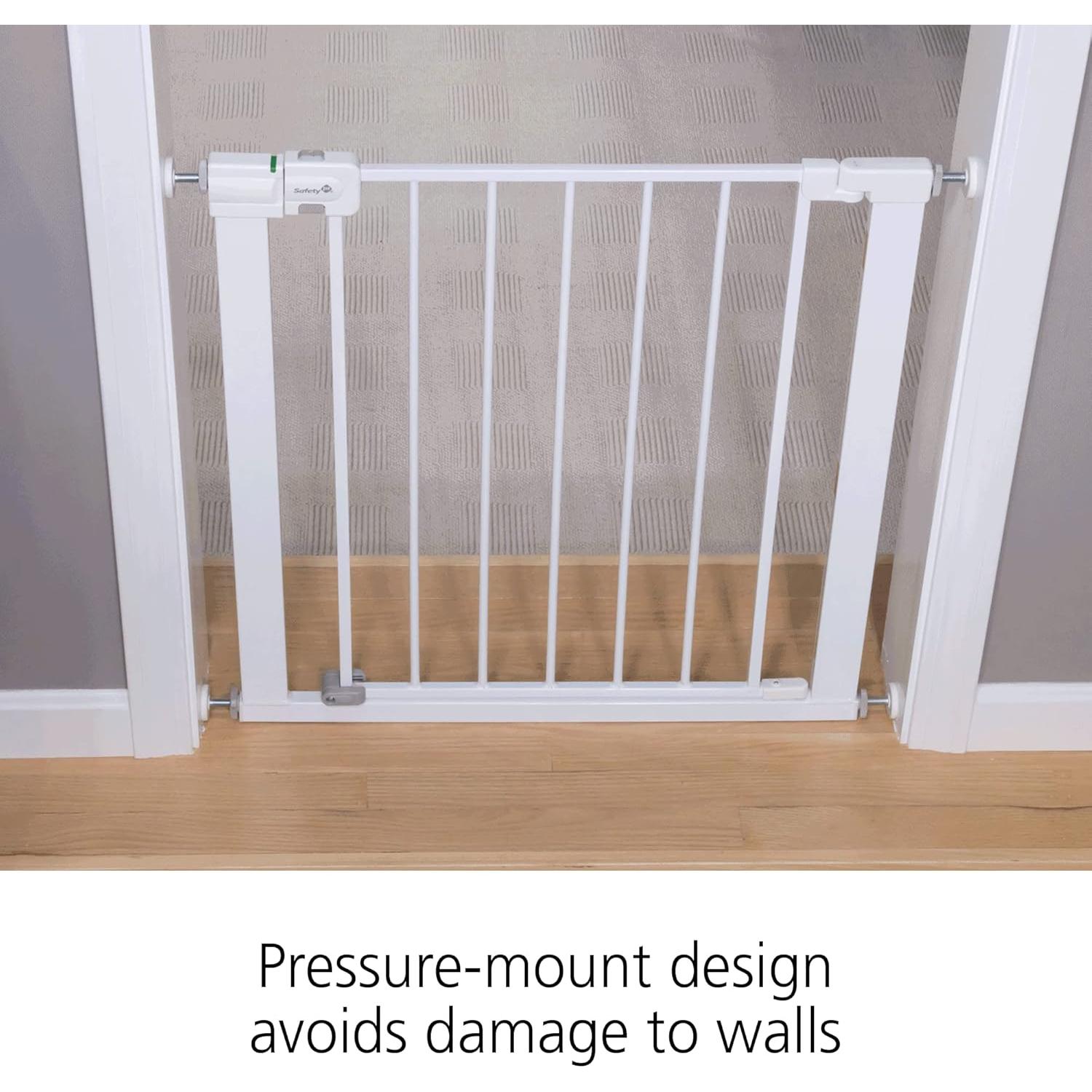 Puerta para Bebés Safety 1st Ajustable 29-38 cm Blanca