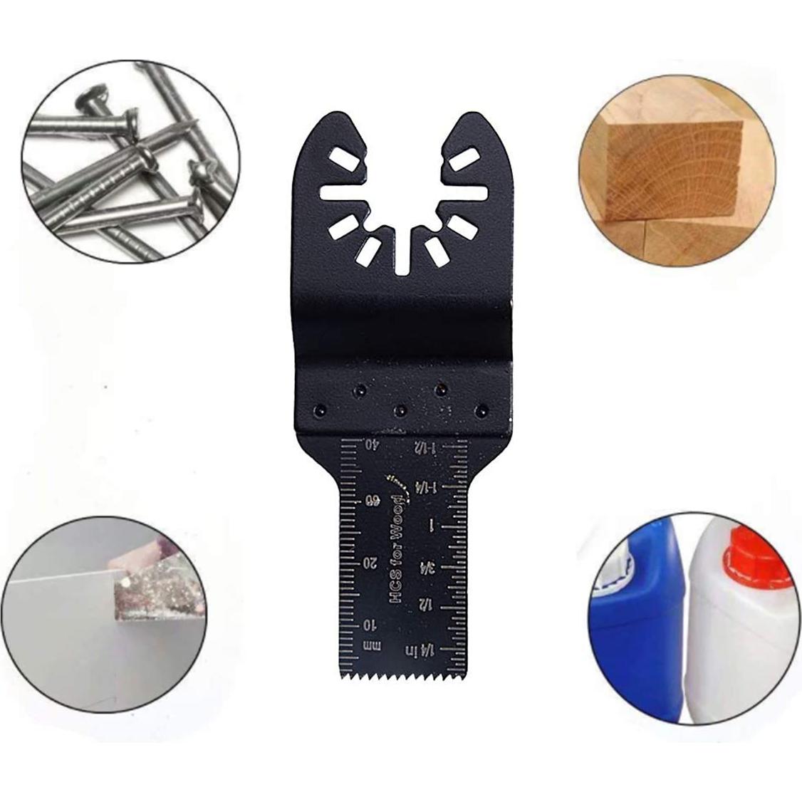 10 Hojas de Sierra Oscilante 20mm MZY para Black & Decker y Bosch