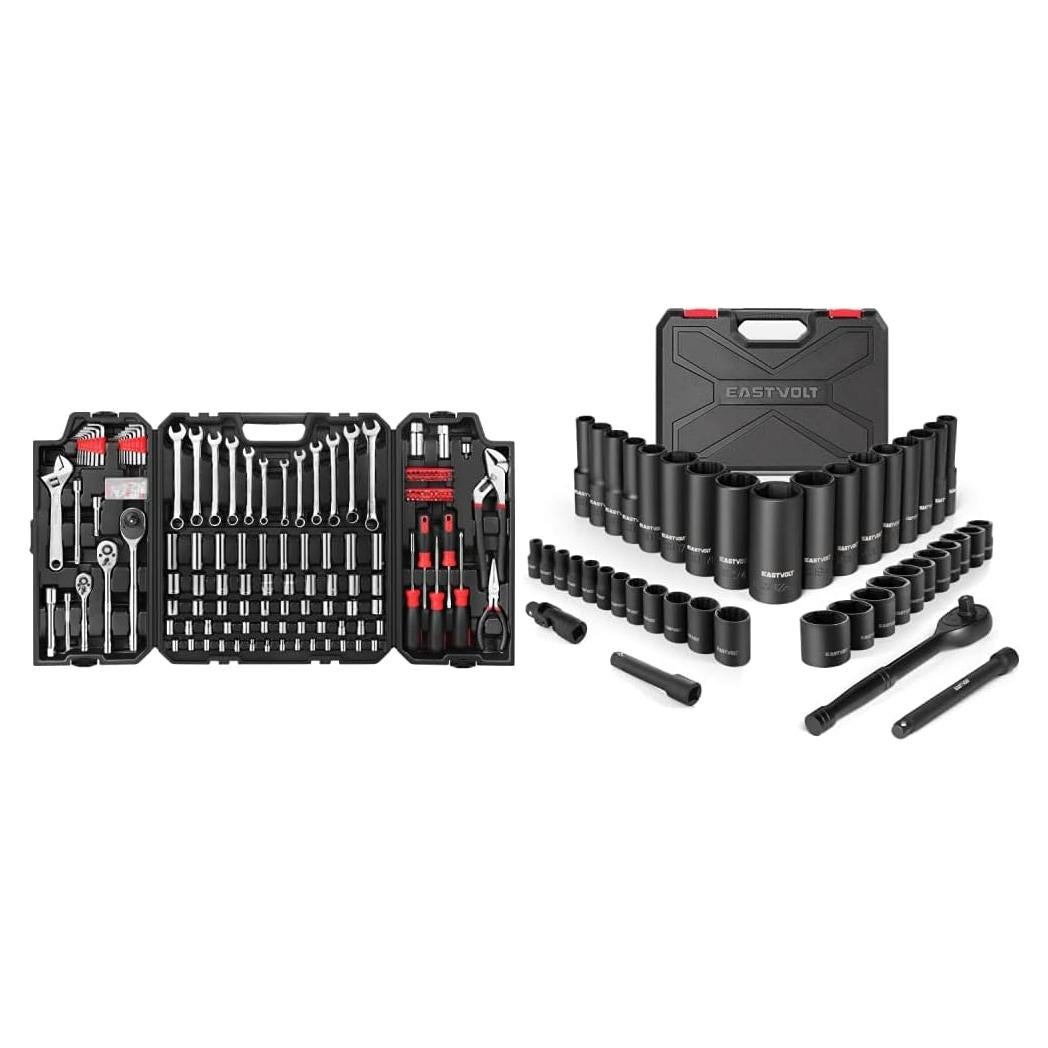 Juego de Herramientas Mecánicas Eastvolt 248 Piezas con Estuche