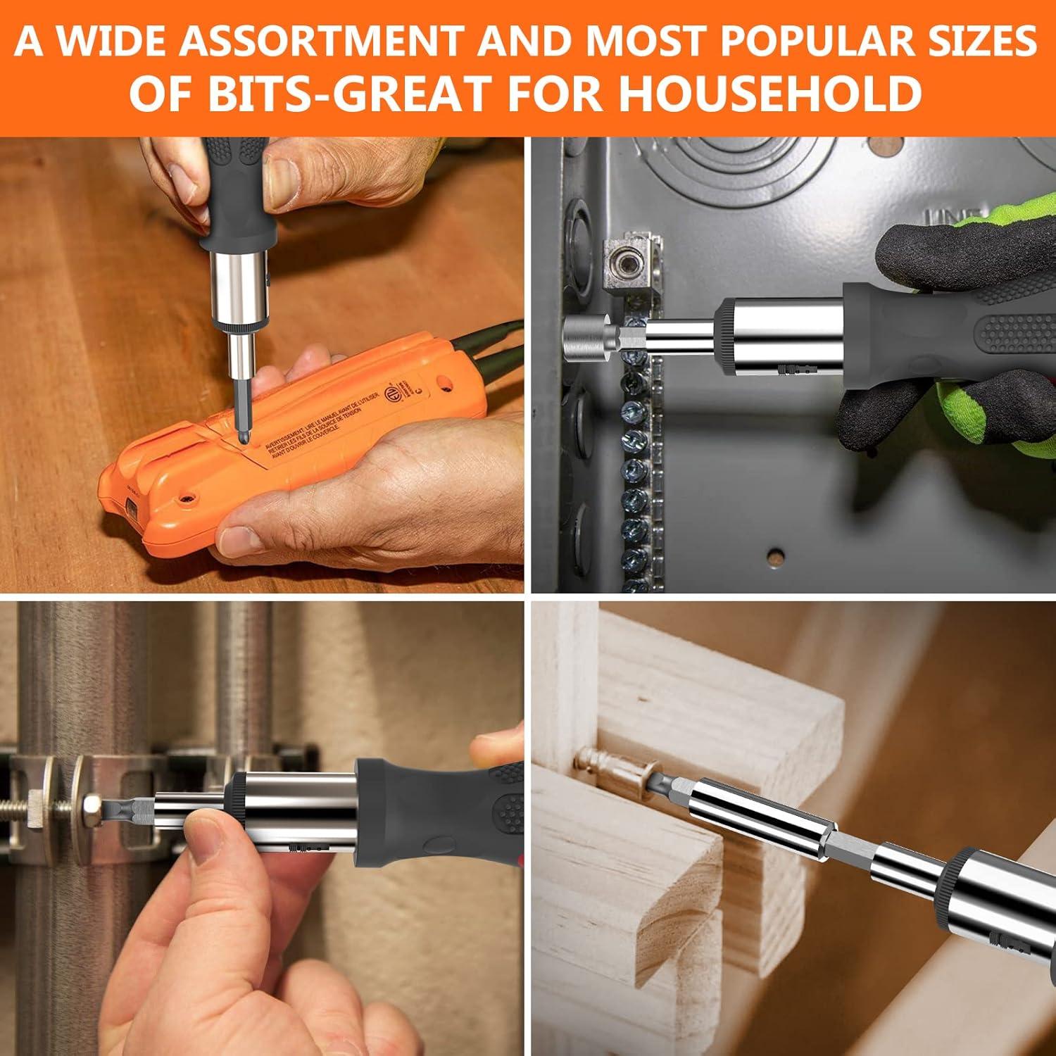 Juego de Brocas ENERTWIST 109 Piezas Titanio para Metal y Madera