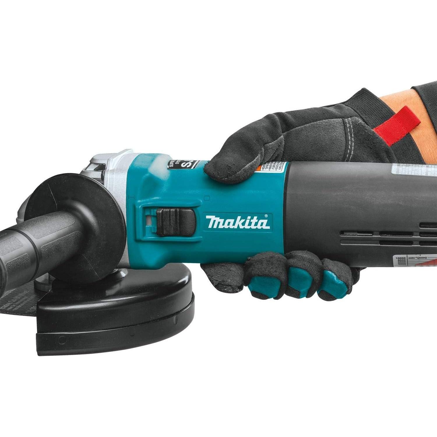 Amoladora Angular Makita 9566CV 12 AMP 6" SJS Velocidad Variable
