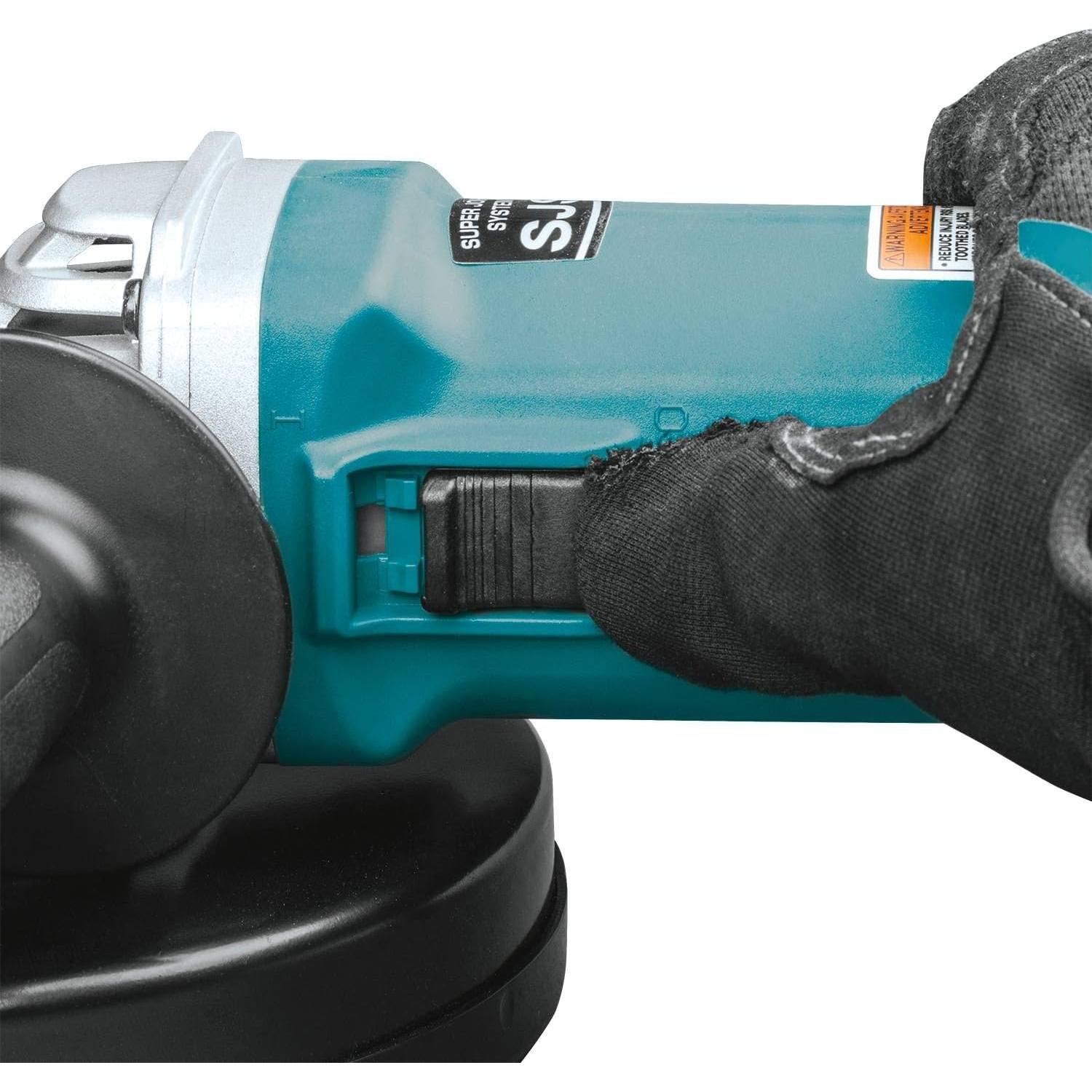 Amoladora Angular Makita 9566CV 12 AMP 6" SJS Velocidad Variable
