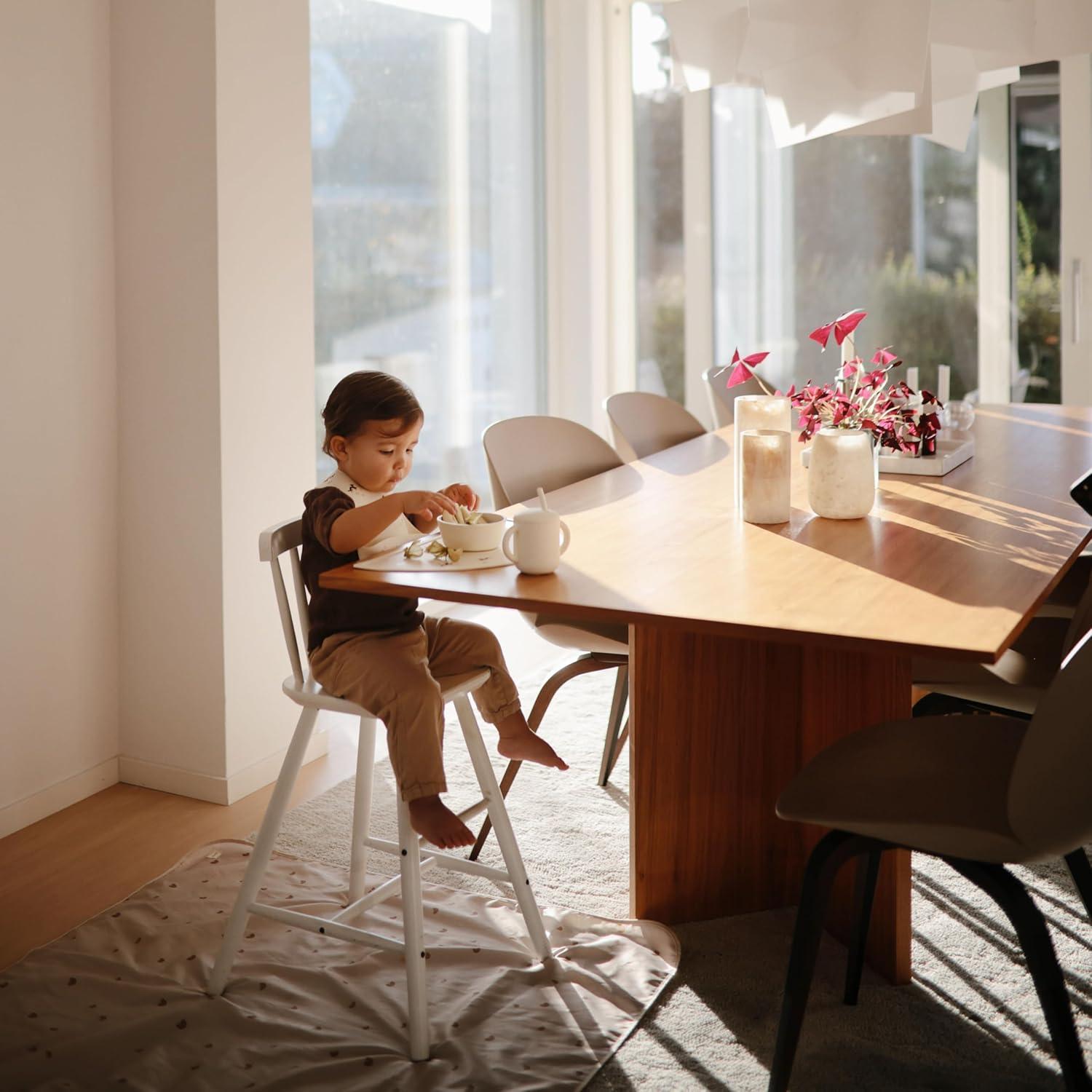 Alfombra Splat Mushie 108x108 cm Resistente al Agua Flores