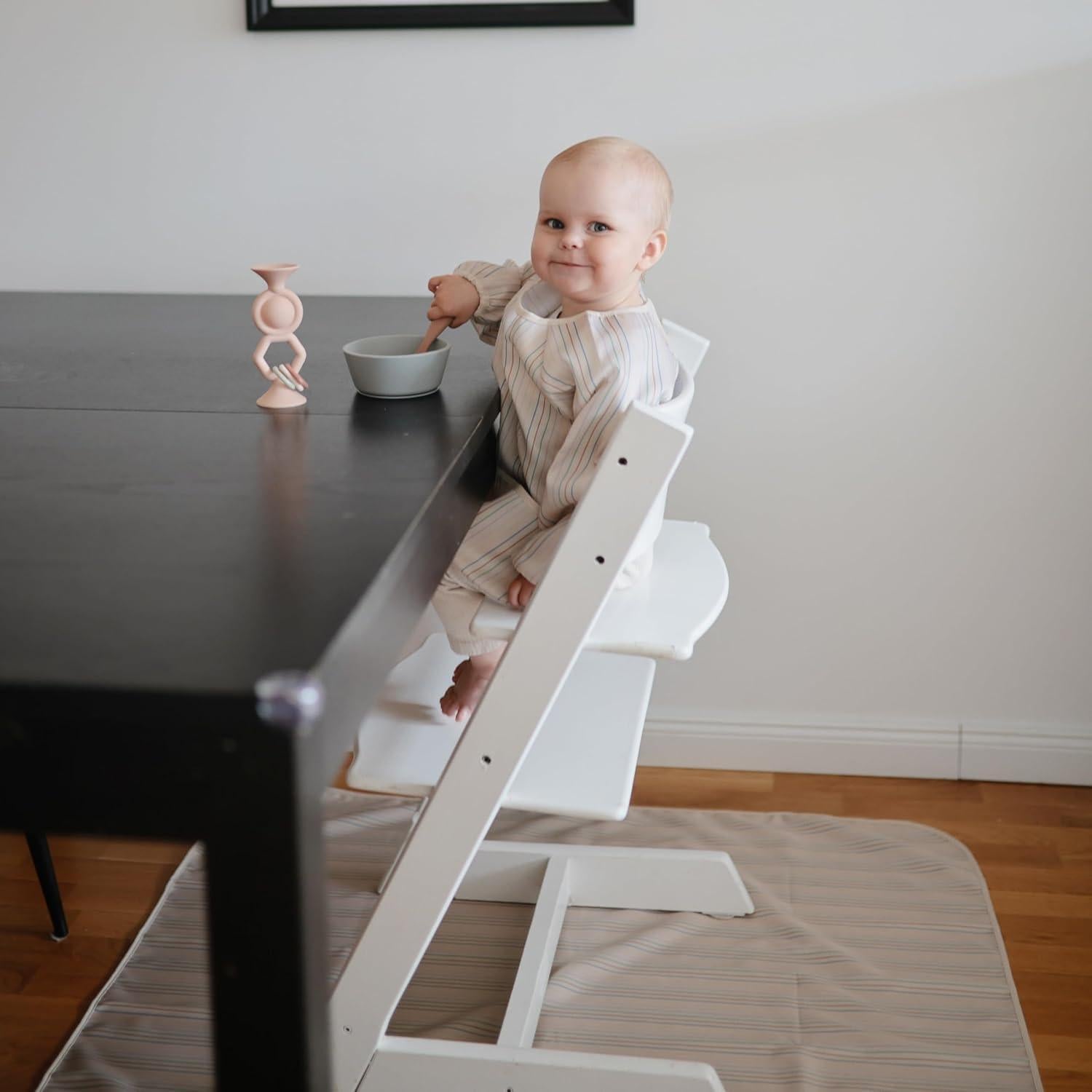 Alfombra Splat Mushie 108x108 cm Resistente al Agua Flores