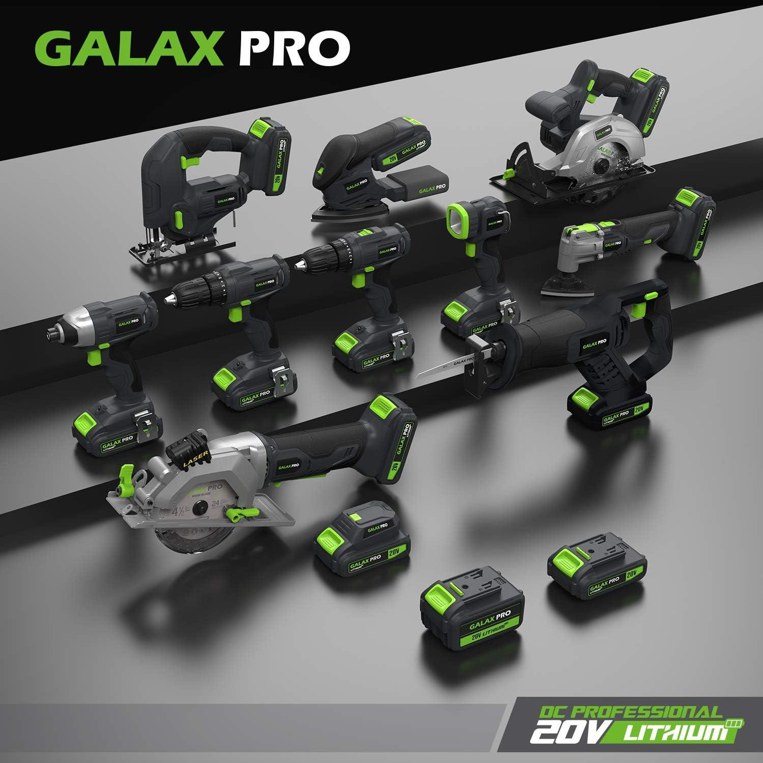 Destornillador de Impacto Inalámbrico GALAX PRO 20V 1.3Ah