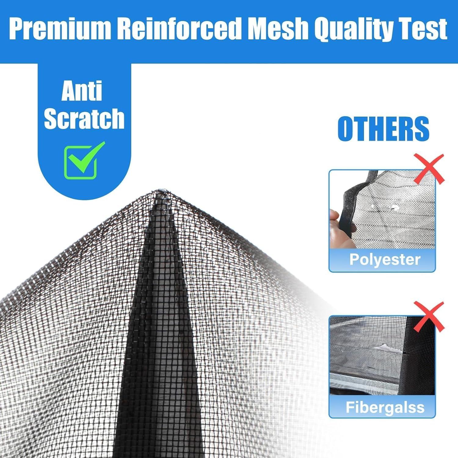 Malla Pantalla Magnética CANLENE 80x203 cm Resistente Insectos