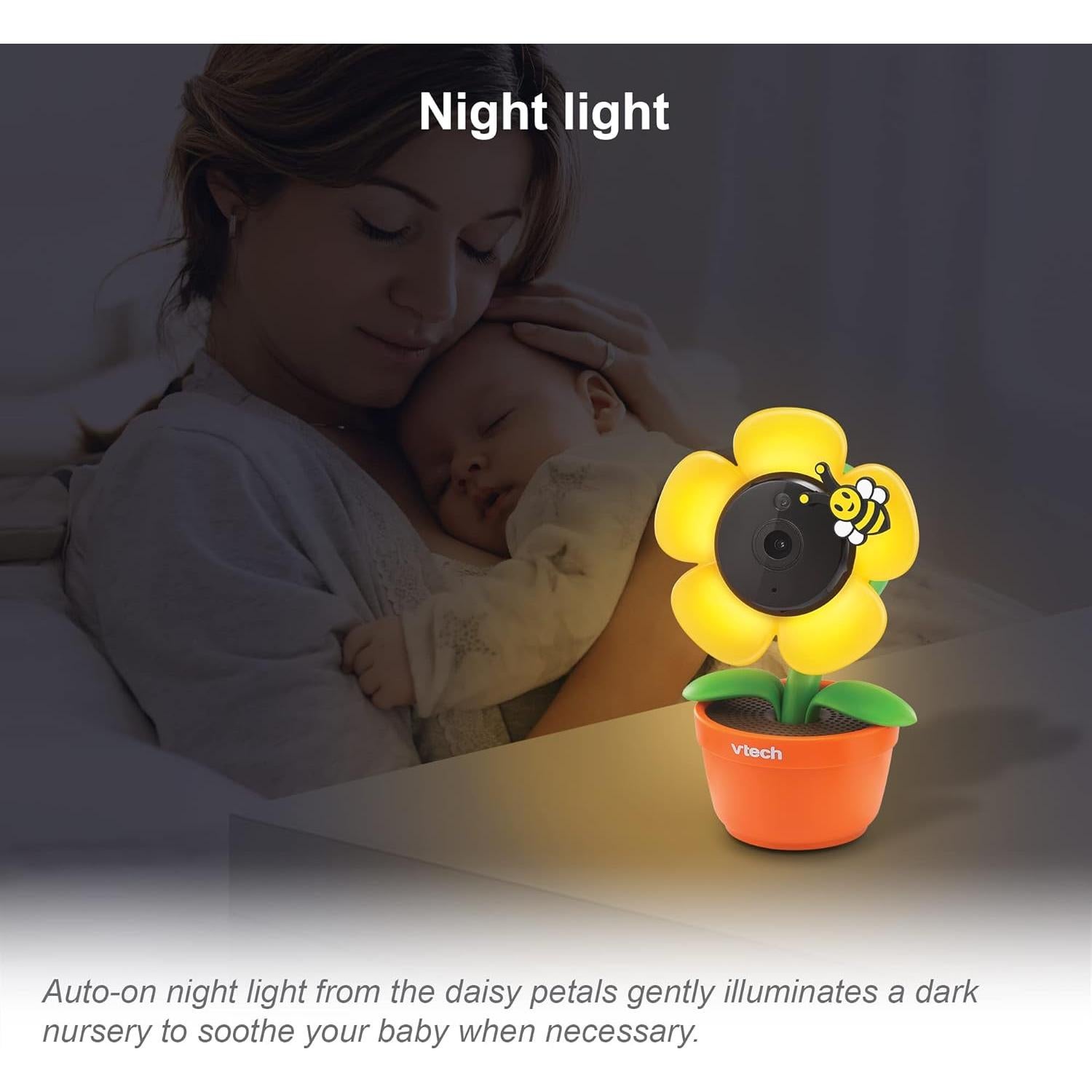 Cámara Wi-Fi VTech RM9751 Margarita Amarilla 1080p