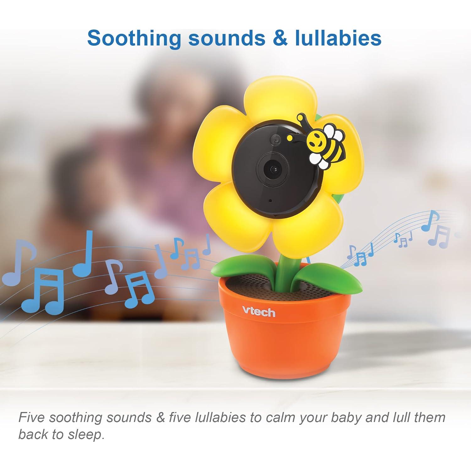 Cámara Wi-Fi VTech RM9751 Margarita Amarilla 1080p