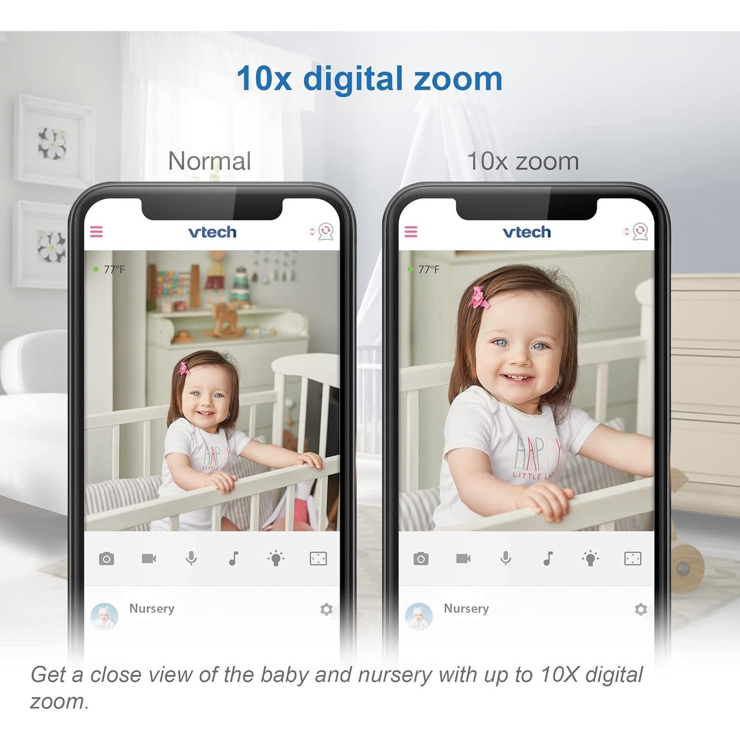 Cámara Wi-Fi VTech RM9751 Margarita Amarilla 1080p