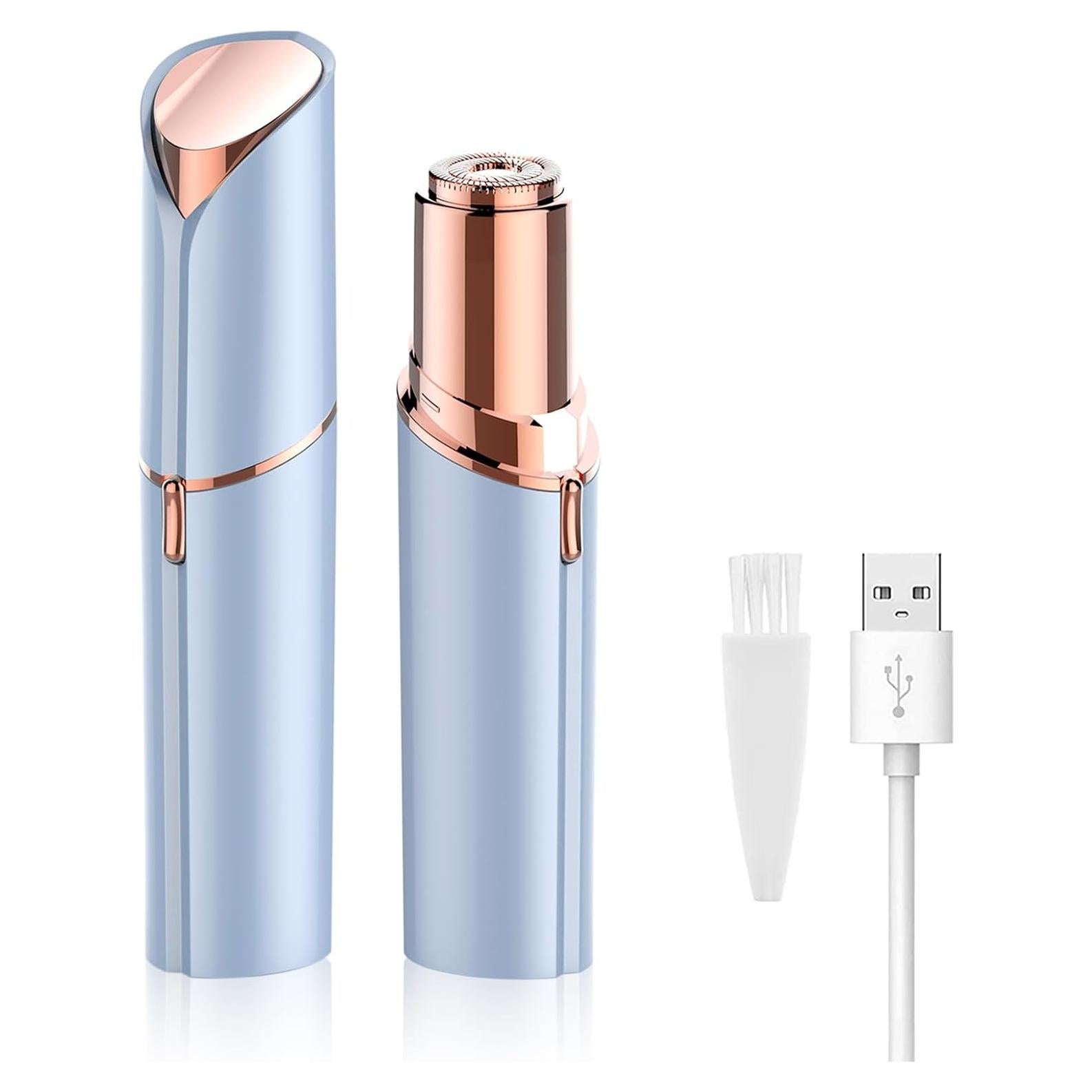 Removedor de Vello Facial Eléctrico Laikme Azul Recargable