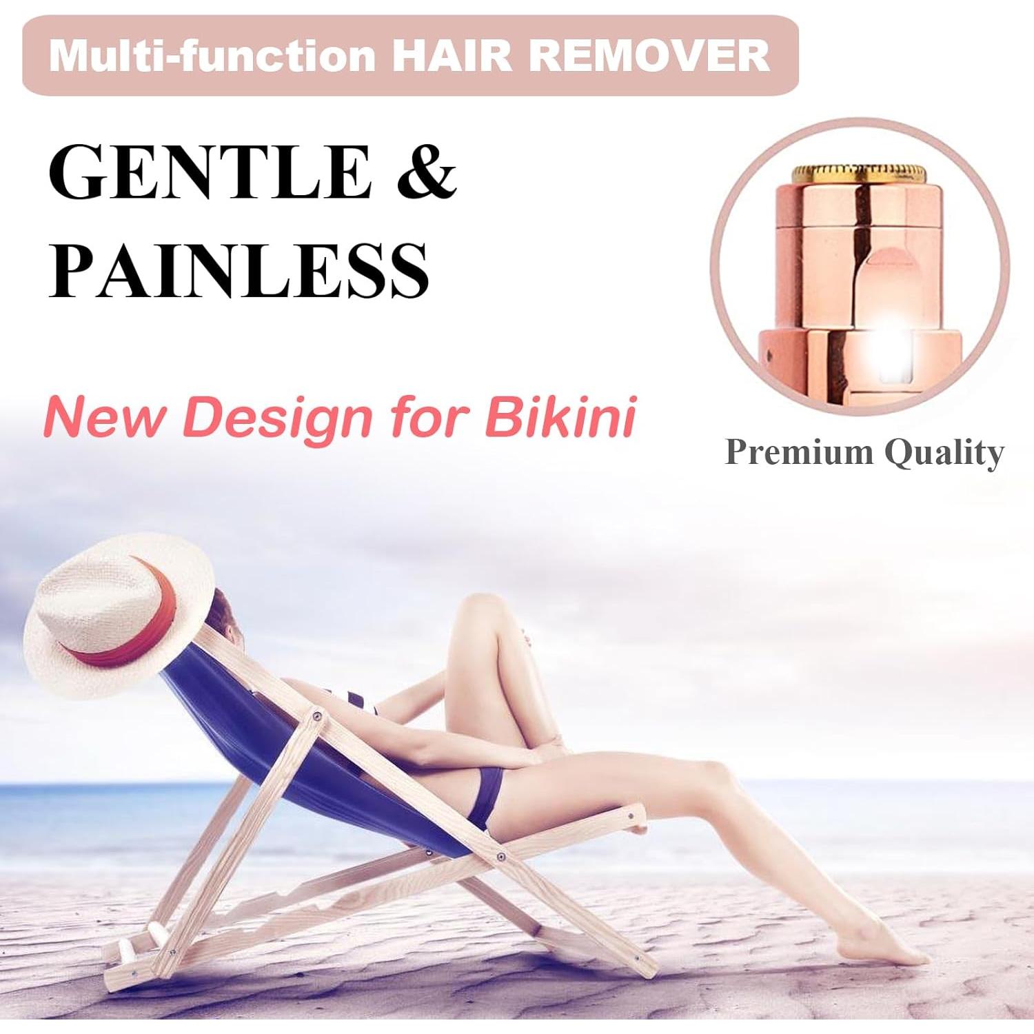 Removedor de Vello Facial Eléctrico Laikme Azul Recargable