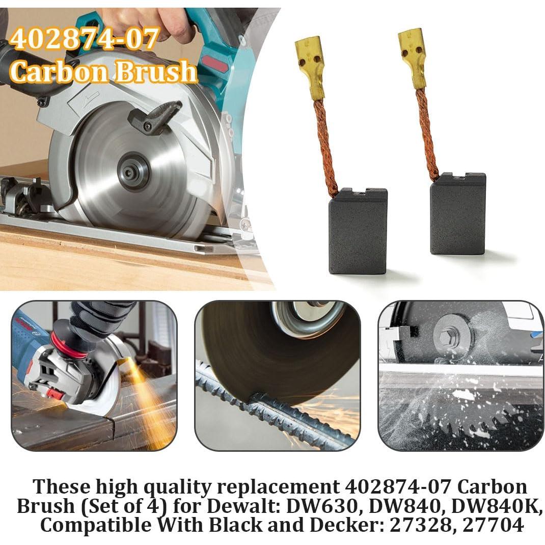 Cepillos de Carbón Guweta 402874-07 para Amoladora DeWalt