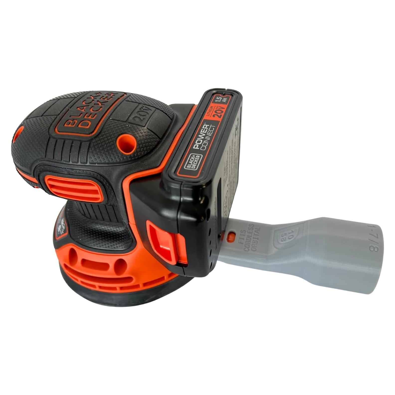 Adaptador de Aspiradora 1058 Designs para Lijadora Black Decker 5"