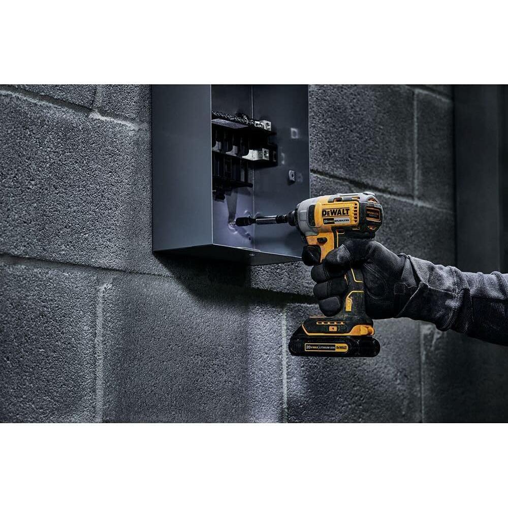 Destornillador de Impacto Inalámbrico DEWALT DCF787C2 20V MAX